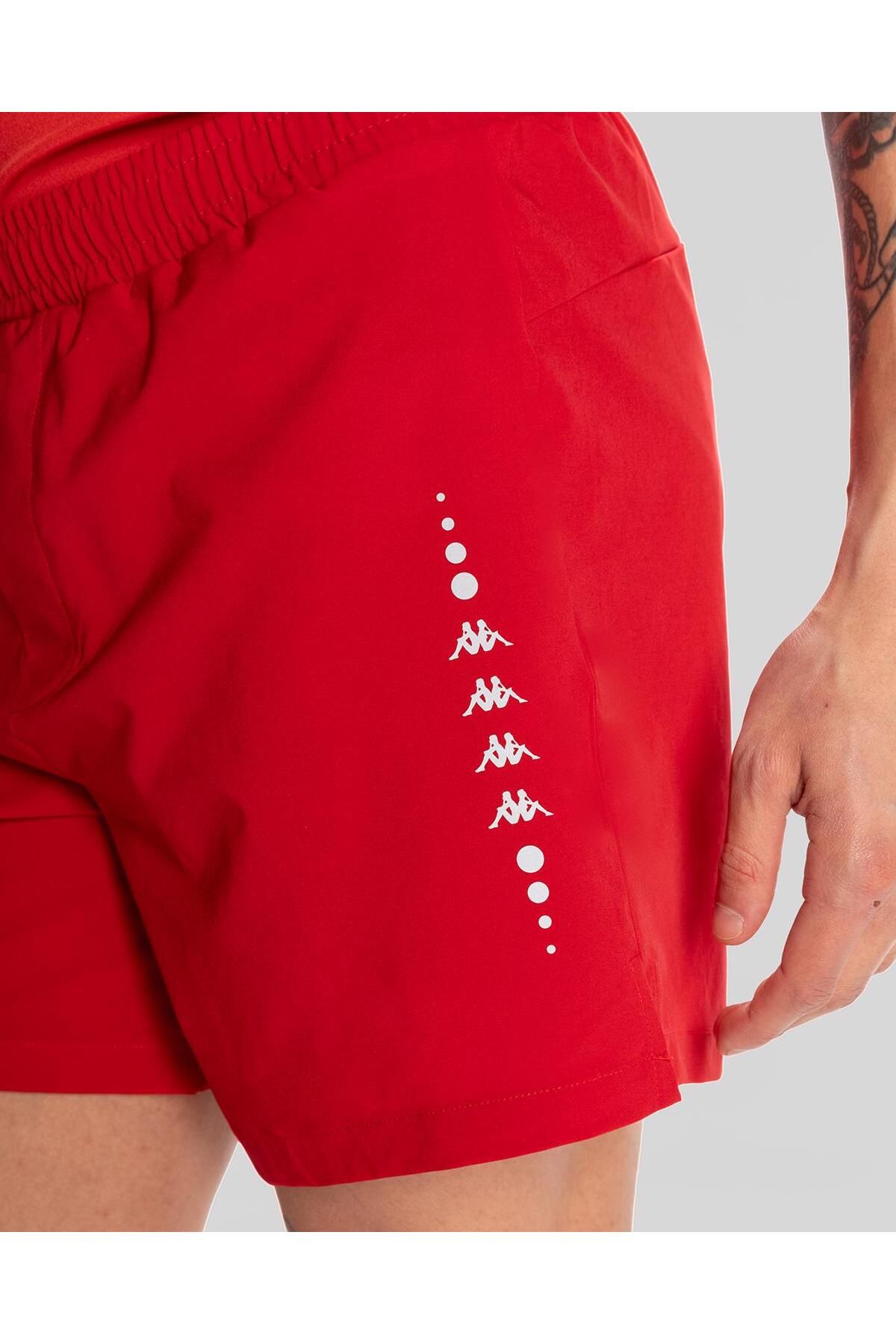 Kappa-Edoro Short Men's Red Regular Fit Performance Shorts 4