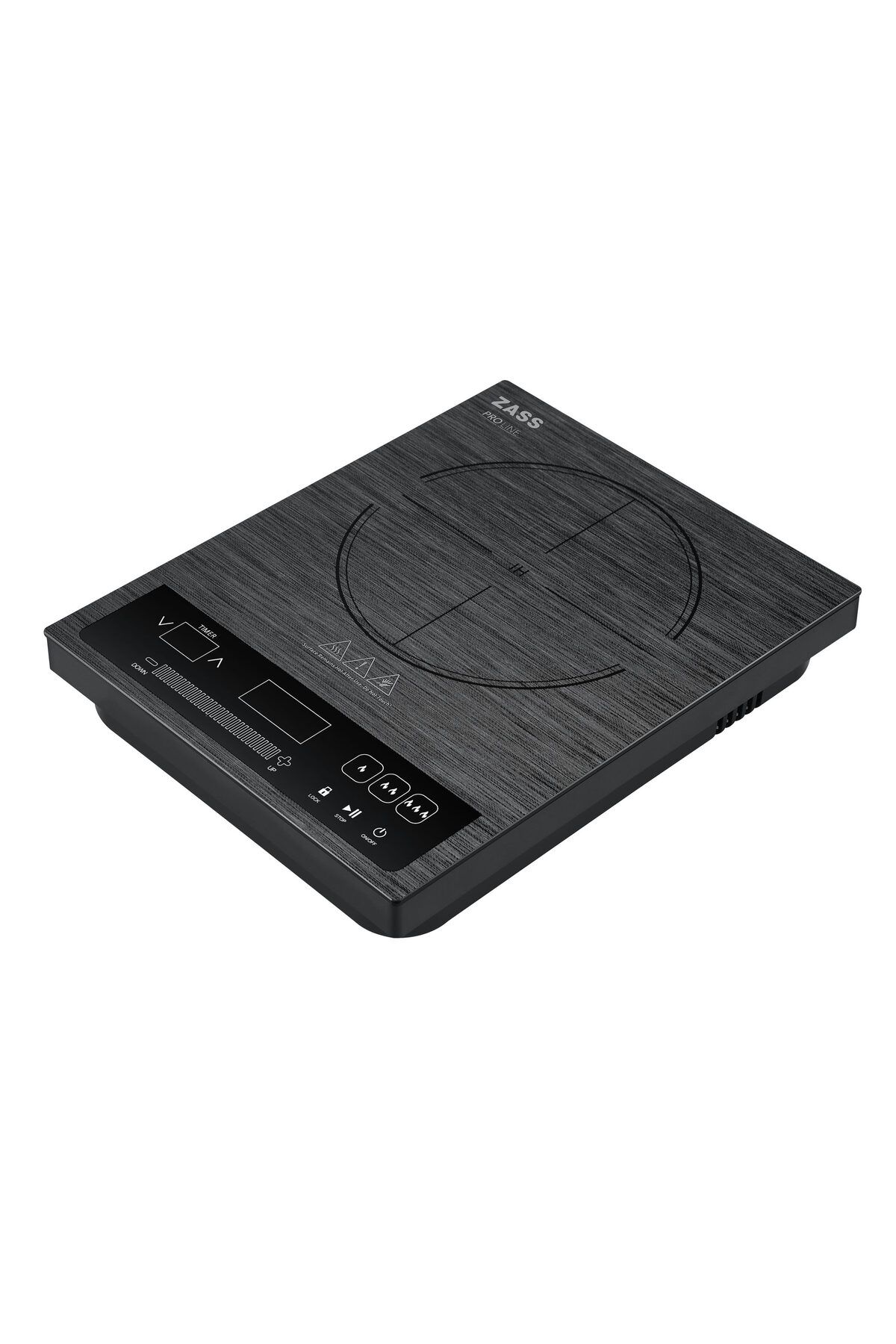 Zass-Zip 01 Induction Electric Hob, 2000w, Led Display, 3 Power Settings, Cooking Pause 1