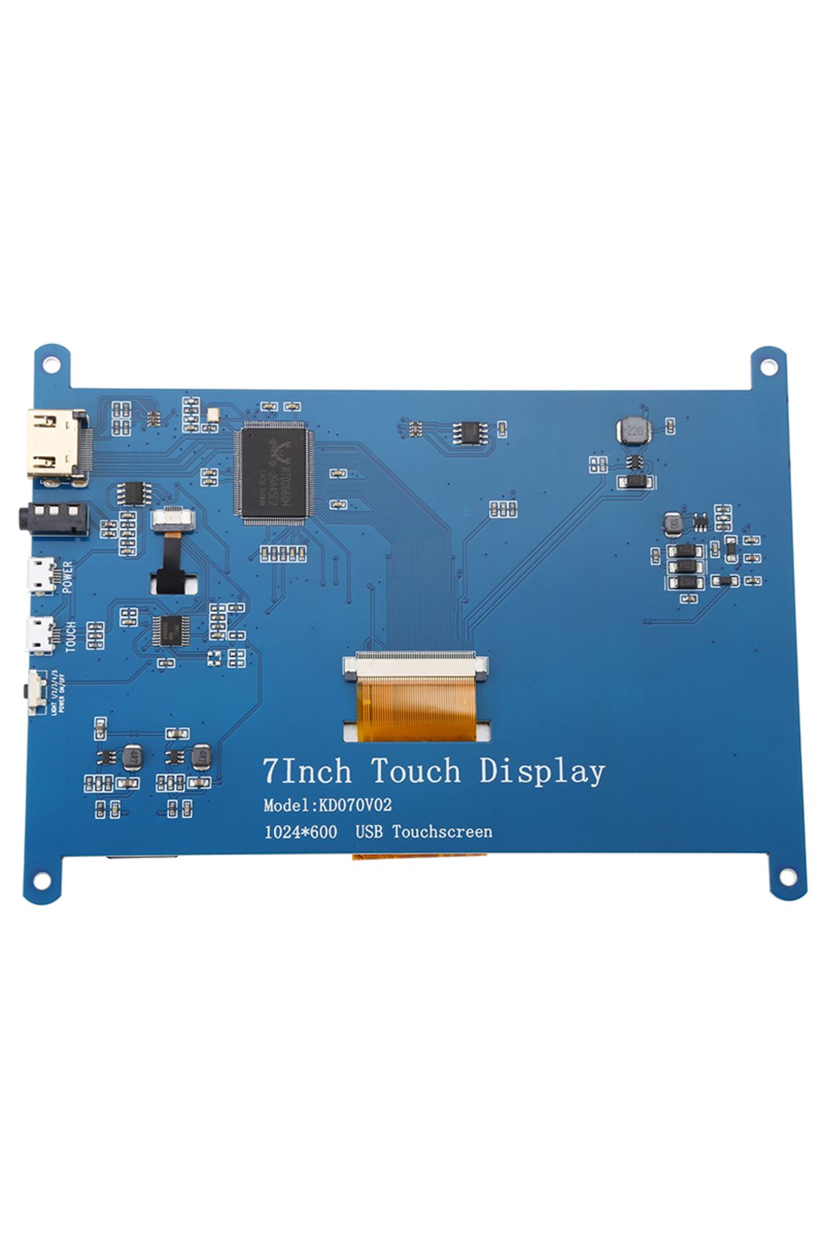 Choice-New 7 Inch Ips Tft Lcd Display Touch Screen Monitor 1024*600 Rgb Pixels Usb Hdmi-compatible For R... 6