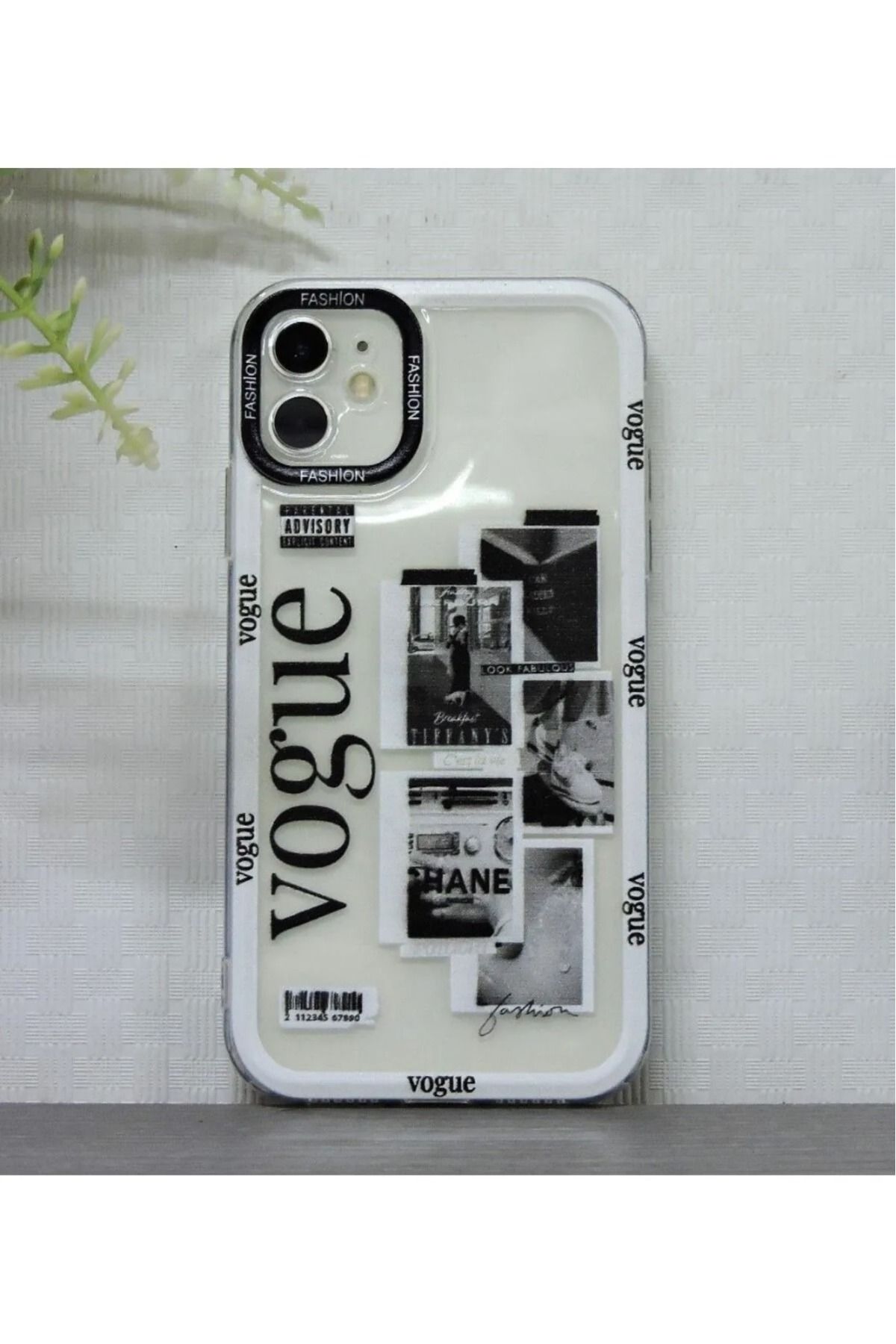 LUXKLAS iphone 11 desen baskılı darbeye karşı dayanıklı şeffaf kılıf