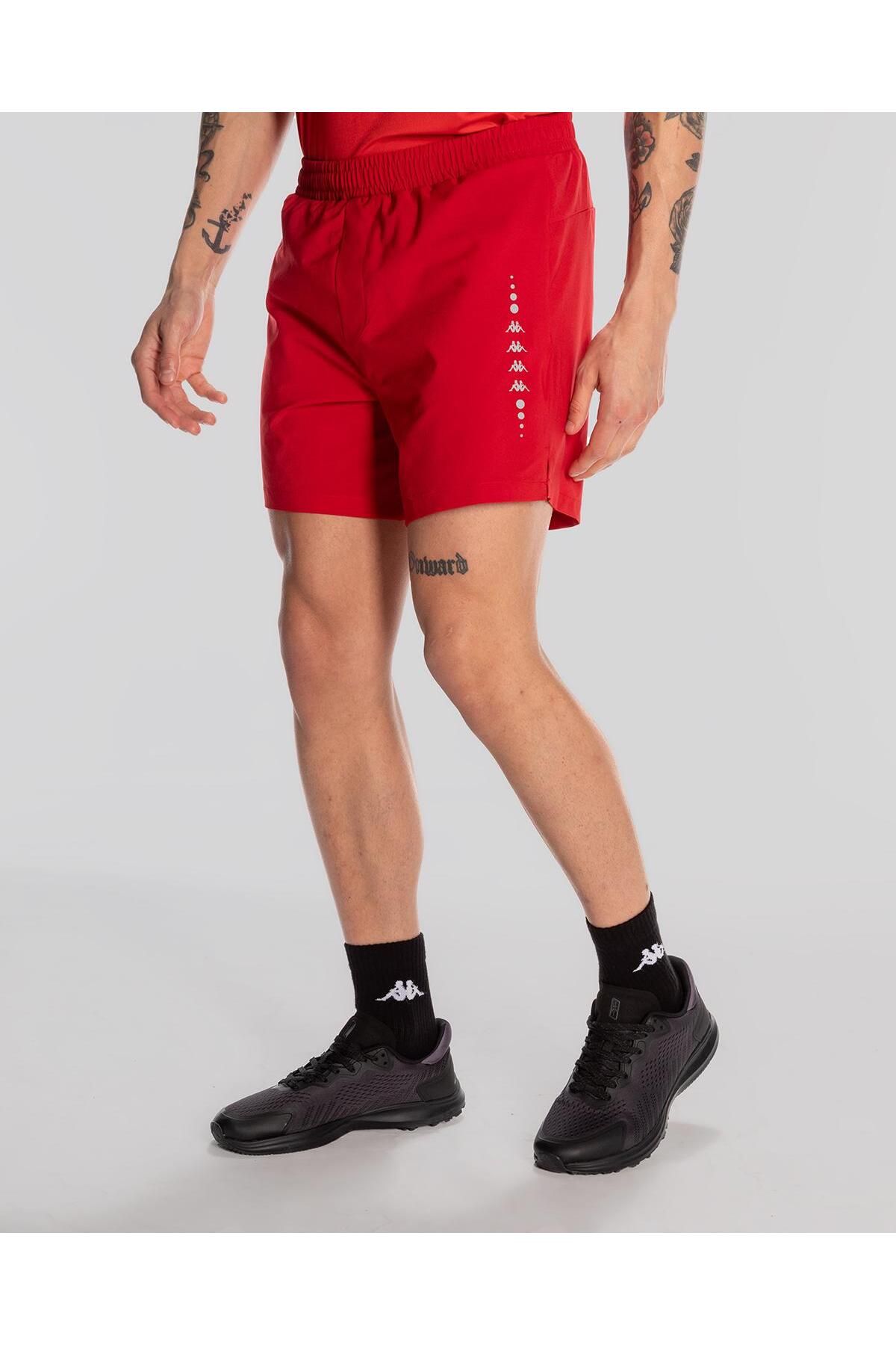 Kappa-Edoro Short Men's Red Regular Fit Performance Shorts 2