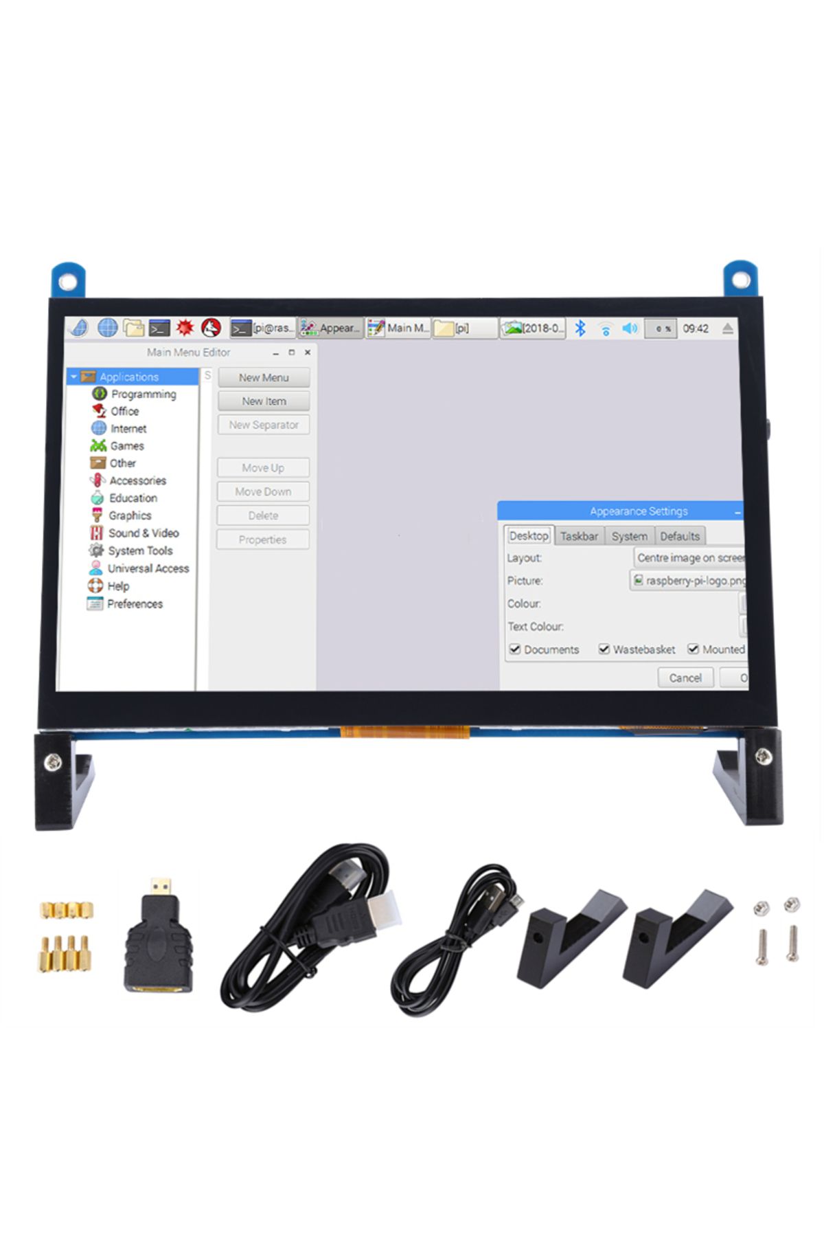 Choice-New 7 Inch Ips Tft Lcd Display Touch Screen Monitor 1024*600 Rgb Pixels Usb Hdmi-compatible For R... 2