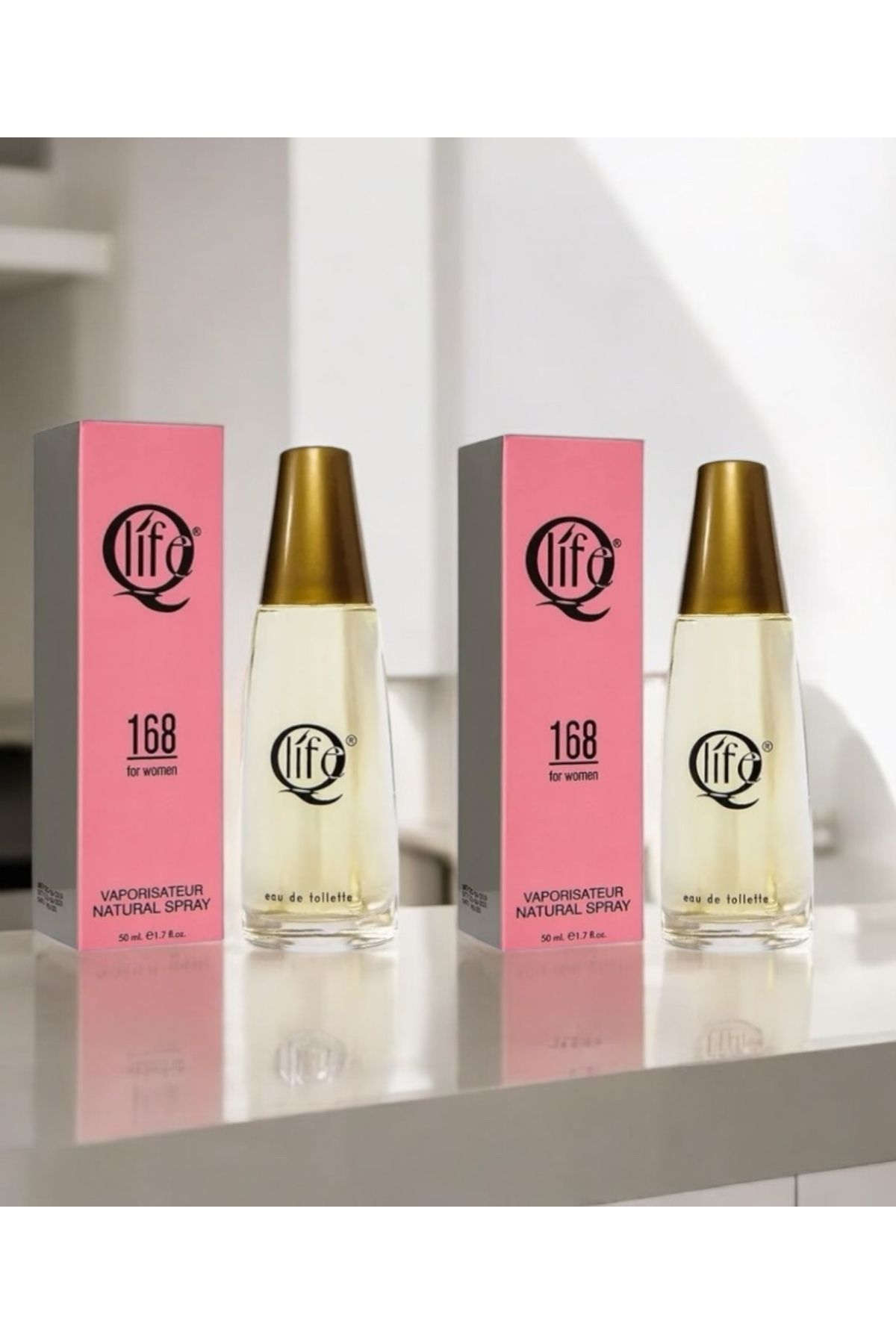 Qlife No:168 Chnc Chnl Kadın Parfüm 2 Adet 50ml