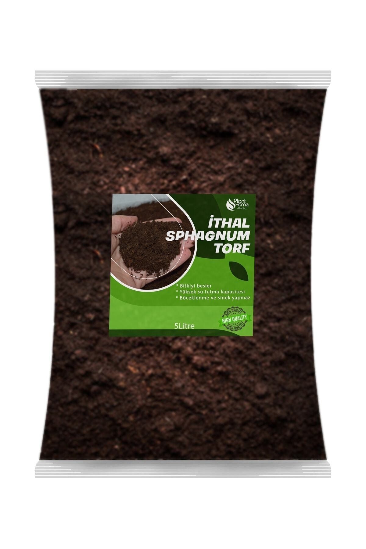 plant-home 10 Litre Çiçek Toprağı Ithal Ts1 Torf Sinek Böcek Yapmayan Bitki Toprağı