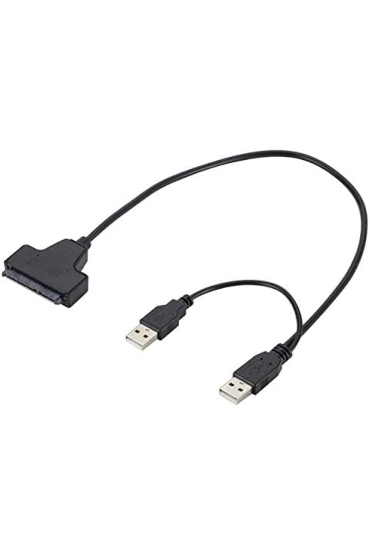 Generic-Fujishka USB 2.0 SATA 7+15 Pin Cable Adapter for 2.5 inch Hard Drive for Laptop and Computer 2