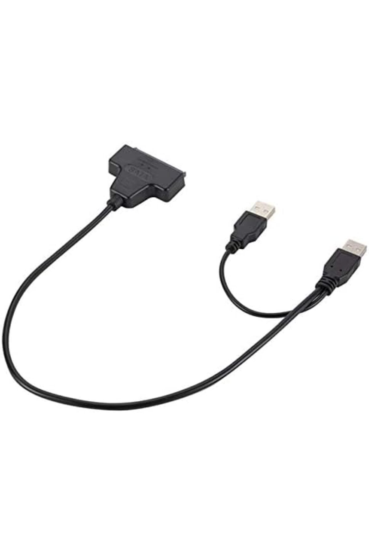 Generic-Fujishka USB 2.0 SATA 7+15 Pin Cable Adapter for 2.5 inch Hard Drive for Laptop and Computer 3