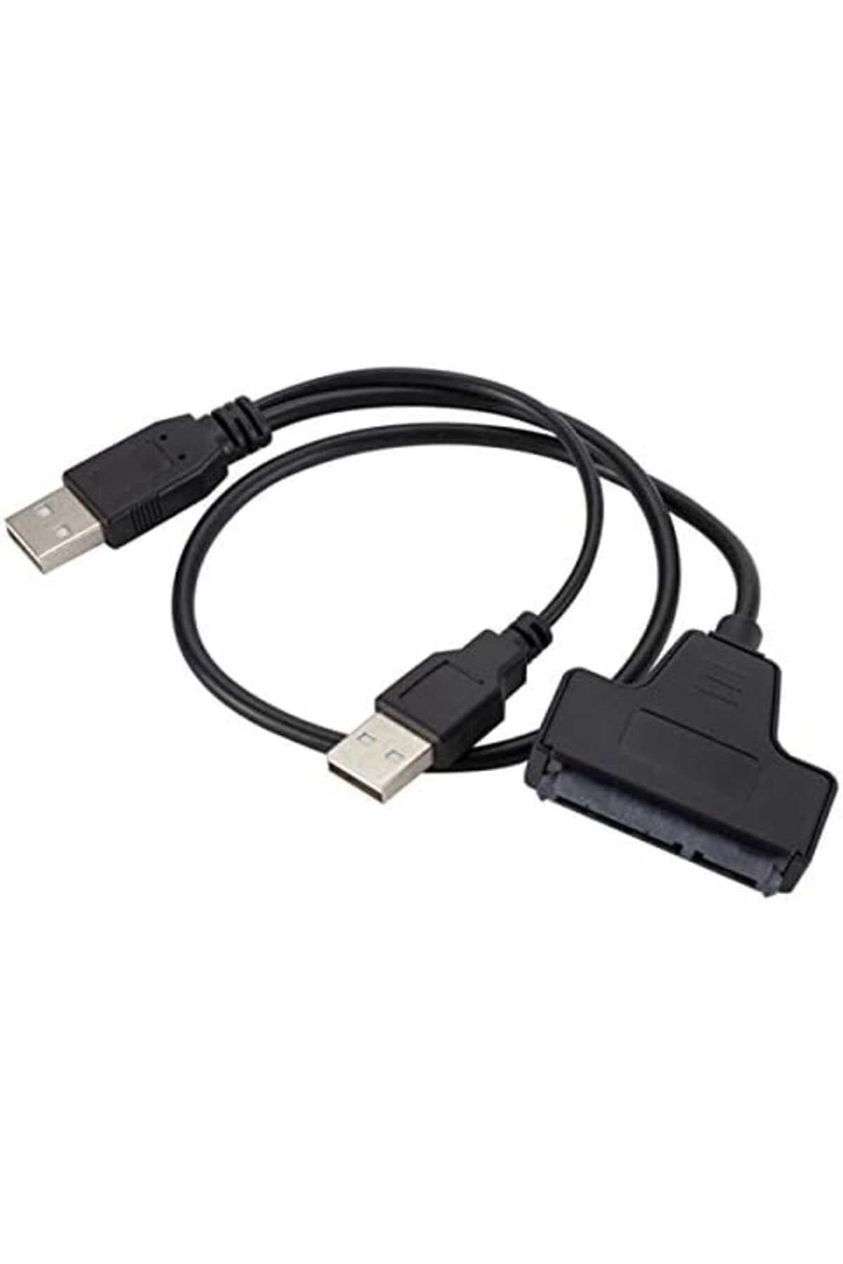 Generic-Fujishka USB 2.0 SATA 7+15 Pin Cable Adapter for 2.5 inch Hard Drive for Laptop and Computer 5