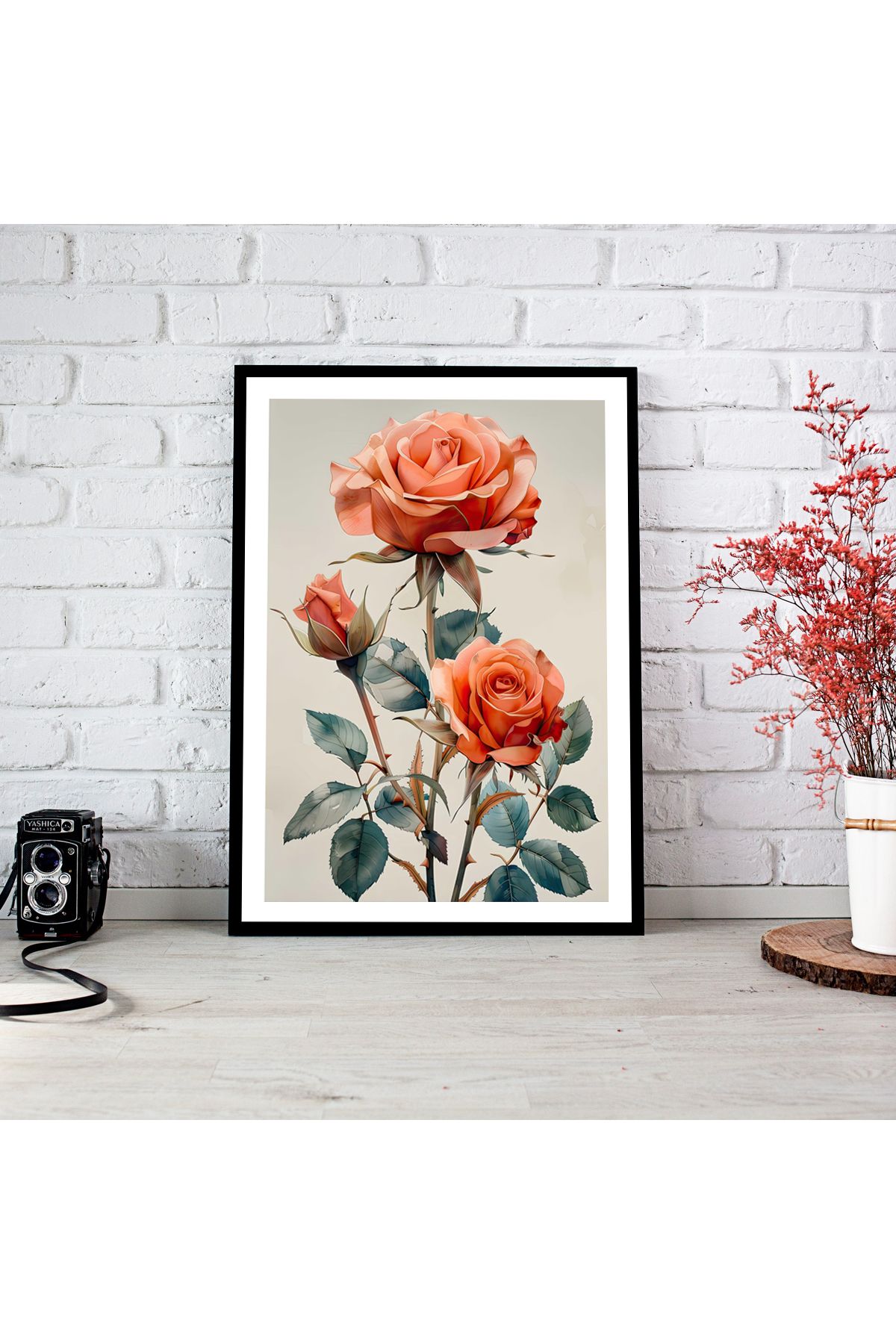 woodsia Ahşap MDF Poster Tablo Çerçevesiz MDF_TEK1096