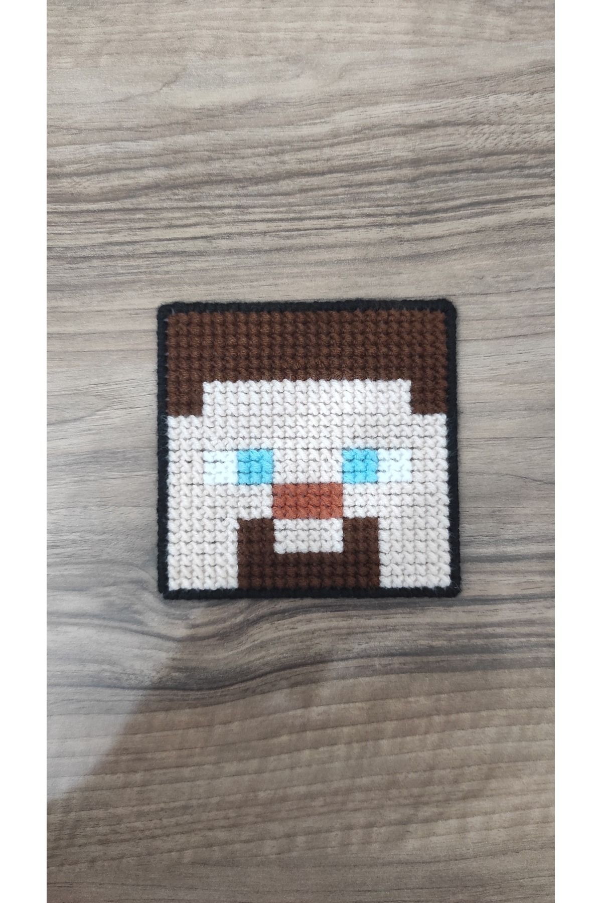 Handmade Minecraft Temalı Bardak Altlığı