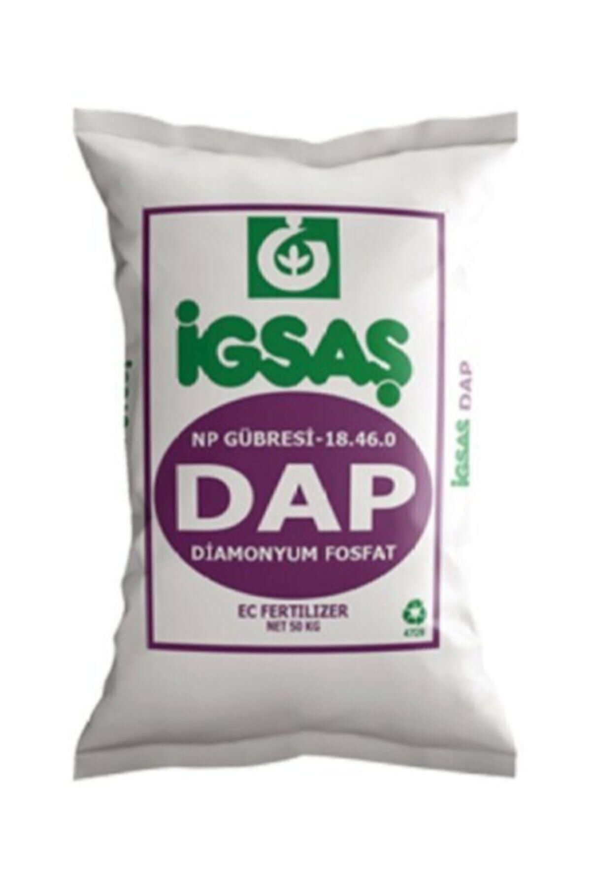 ÜNALLARTARIM 10 Kg Kg Igsaş Dap 18.46.0 Gübre Diamonyum Fosfat Kompoze Gübre Toprak Altı-taban Gübresi