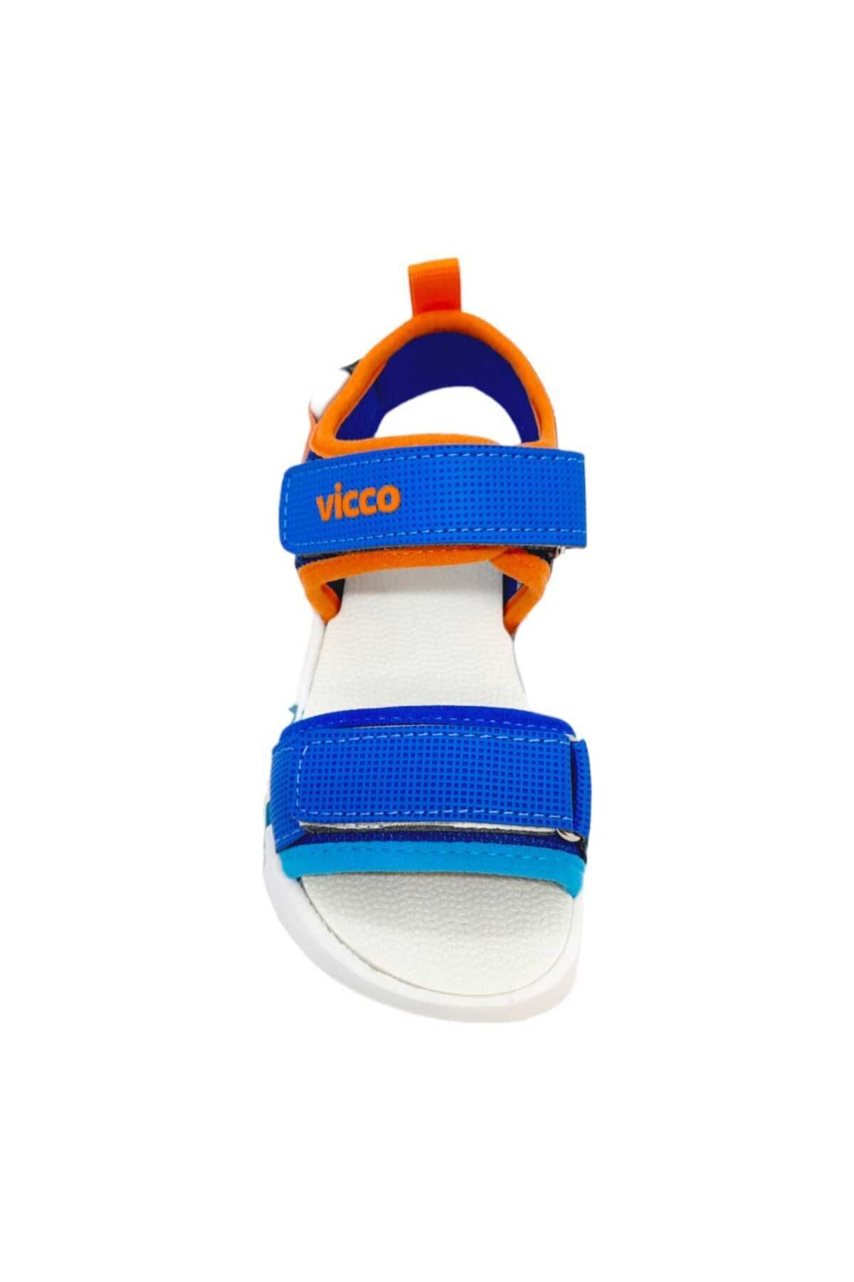 صندل ورزشی آبی دخترانه و پسرانه بچگانه ان Jax اورجینال Vicco