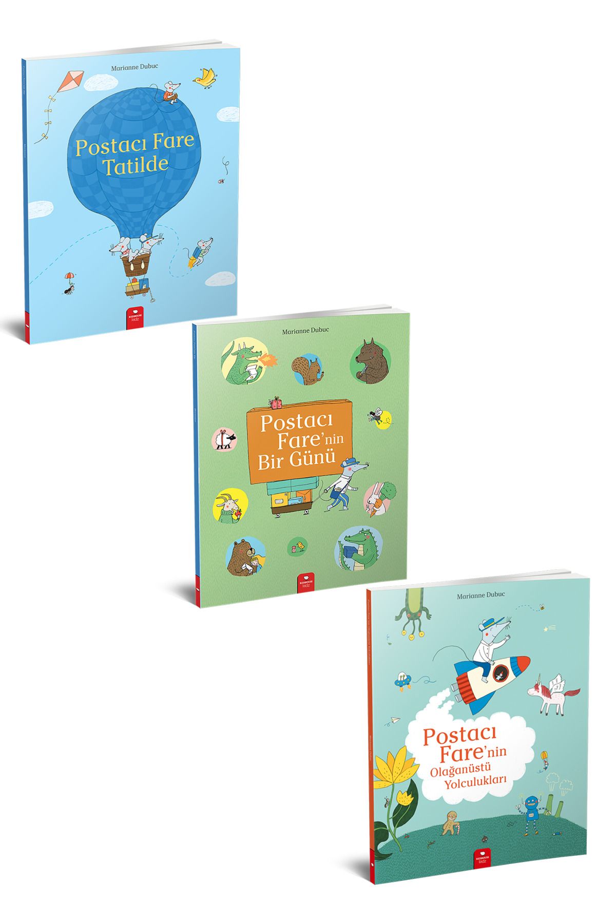 Redhouse Kidz Yayınları Postacı Fare Serisi 3-5 Yaş