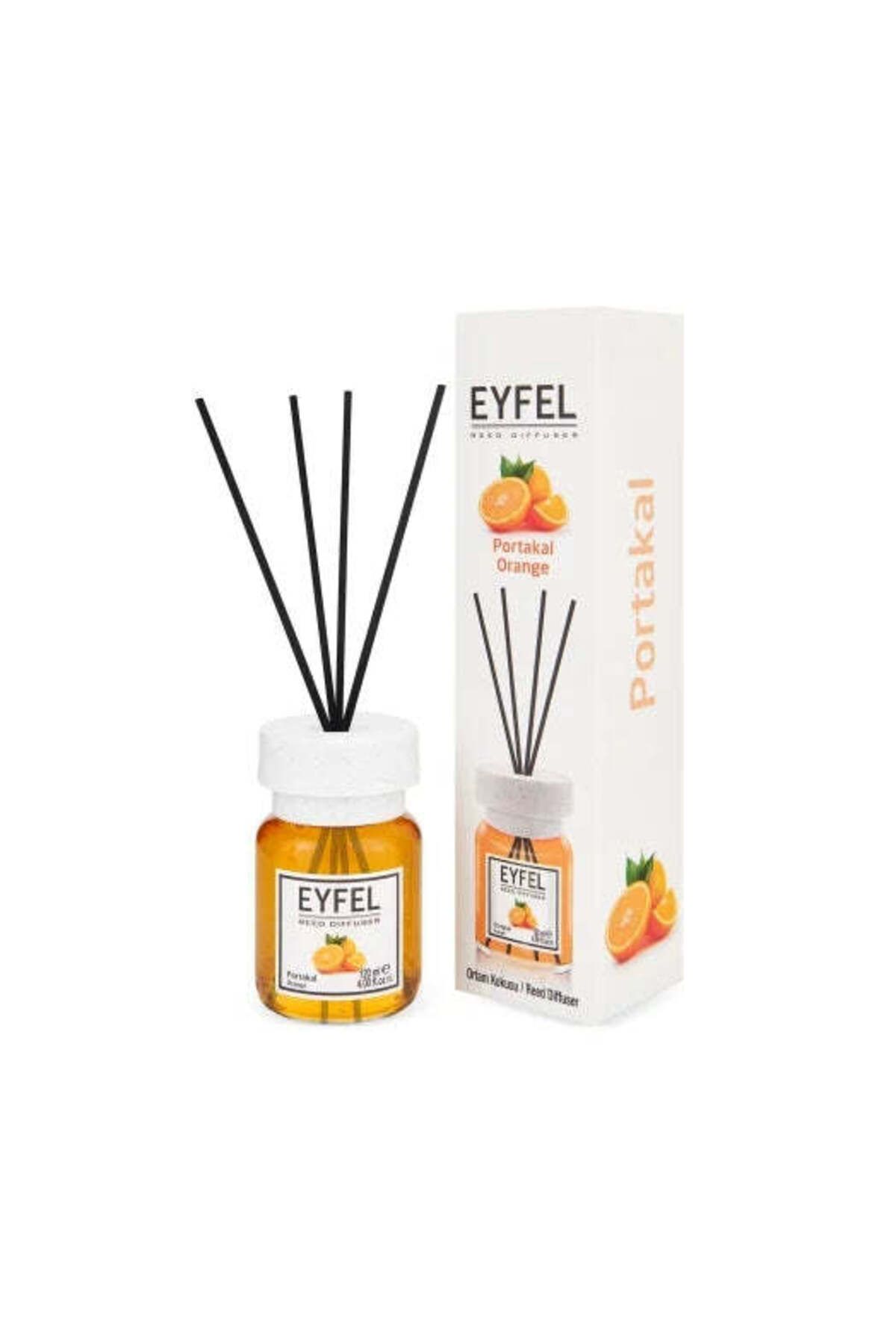 Eyfel Odorizant De Cameră Cu Bețișoare 120 Ml, Portocaliu, - One Size