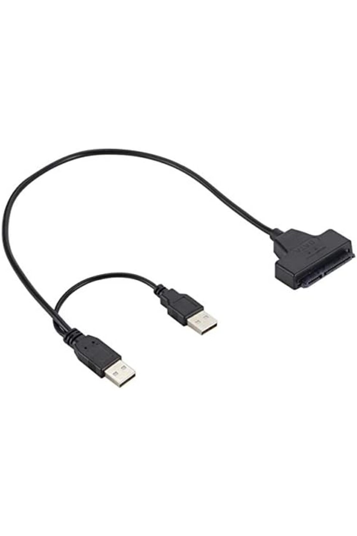 Generic-Fujishka USB 2.0 SATA 7+15 Pin Cable Adapter for 2.5 inch Hard Drive for Laptop and Computer 6