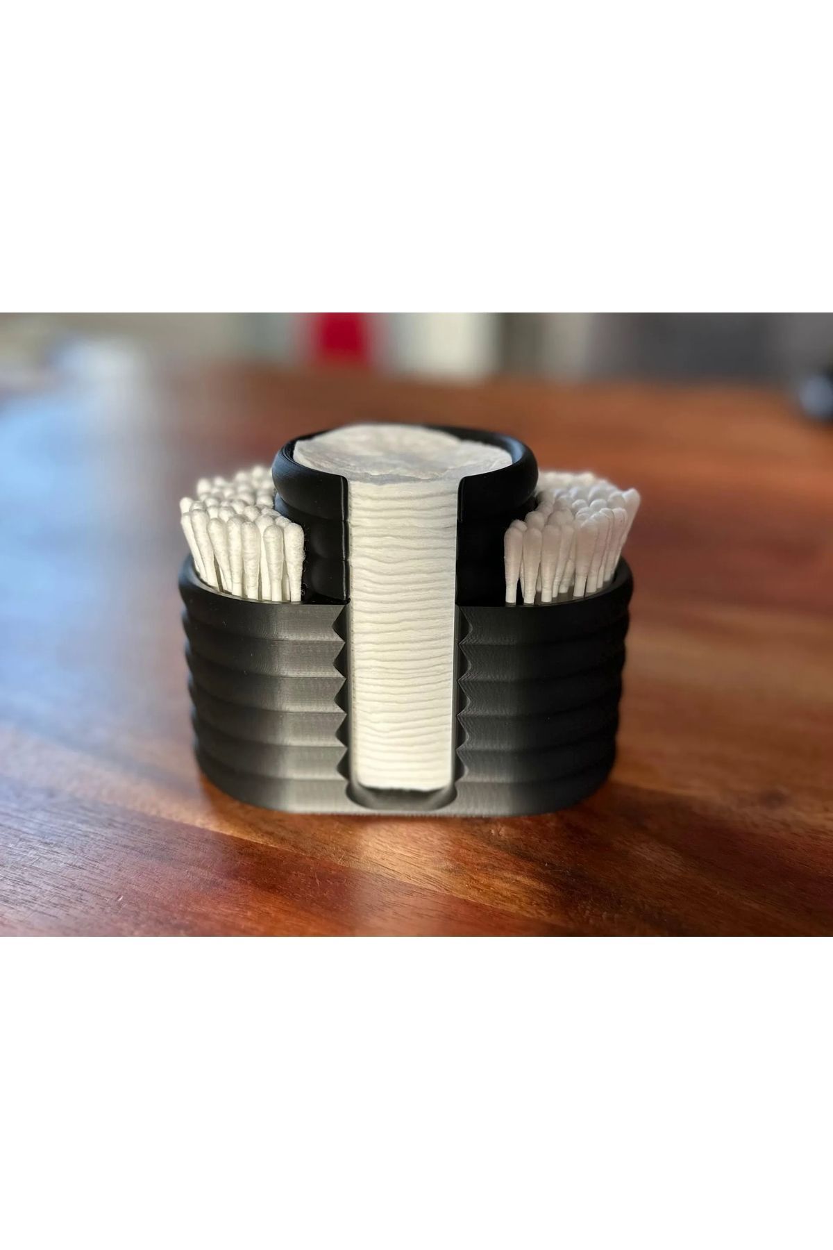 3dmakers 3D Baskı Pamuk ve Kulak Çubuğu Düzenleyici - Banyo Organizeri