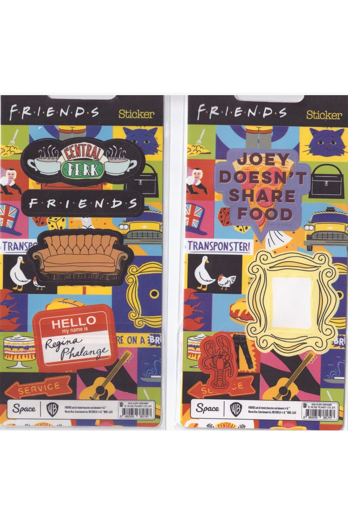 Friends FRIENDS KOLTUK STICKER STC-381747