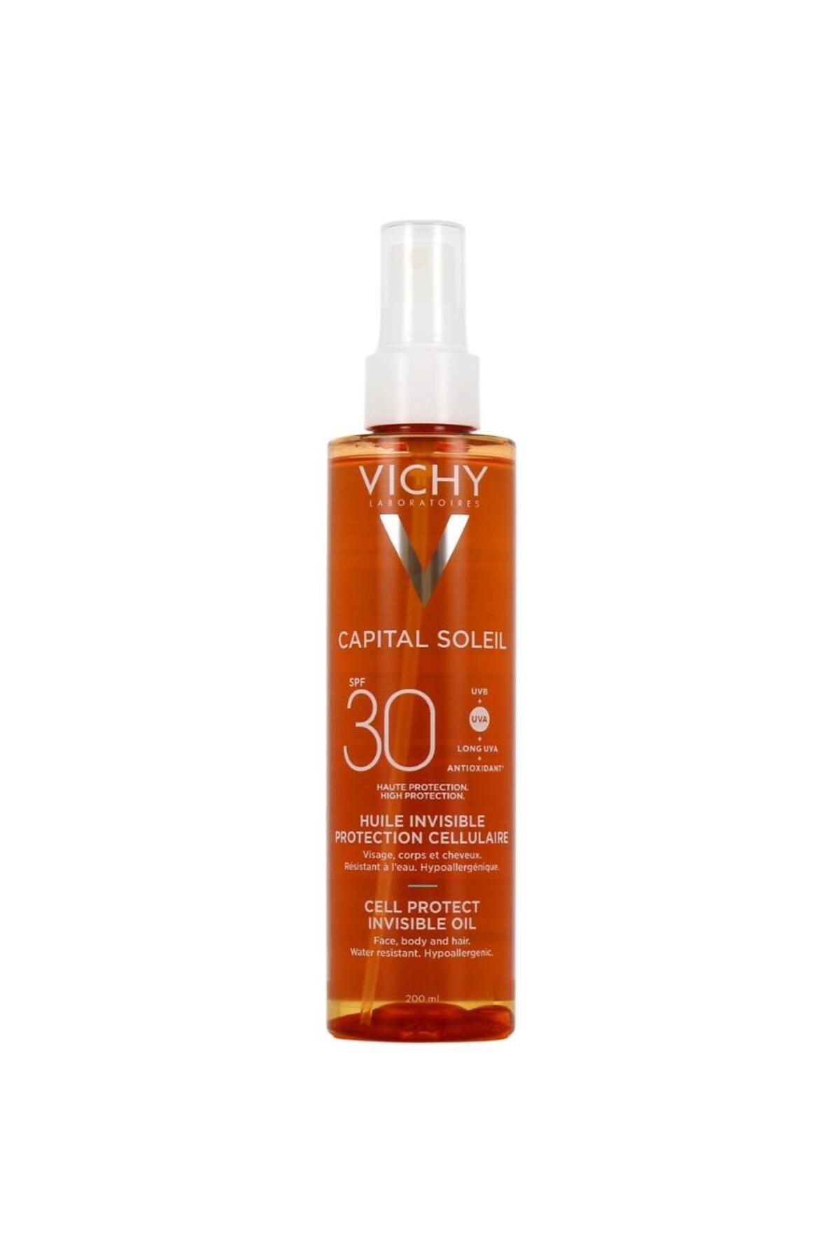 Vichy Capital Soleil Cell Protect Oil SPF30+ 200ml