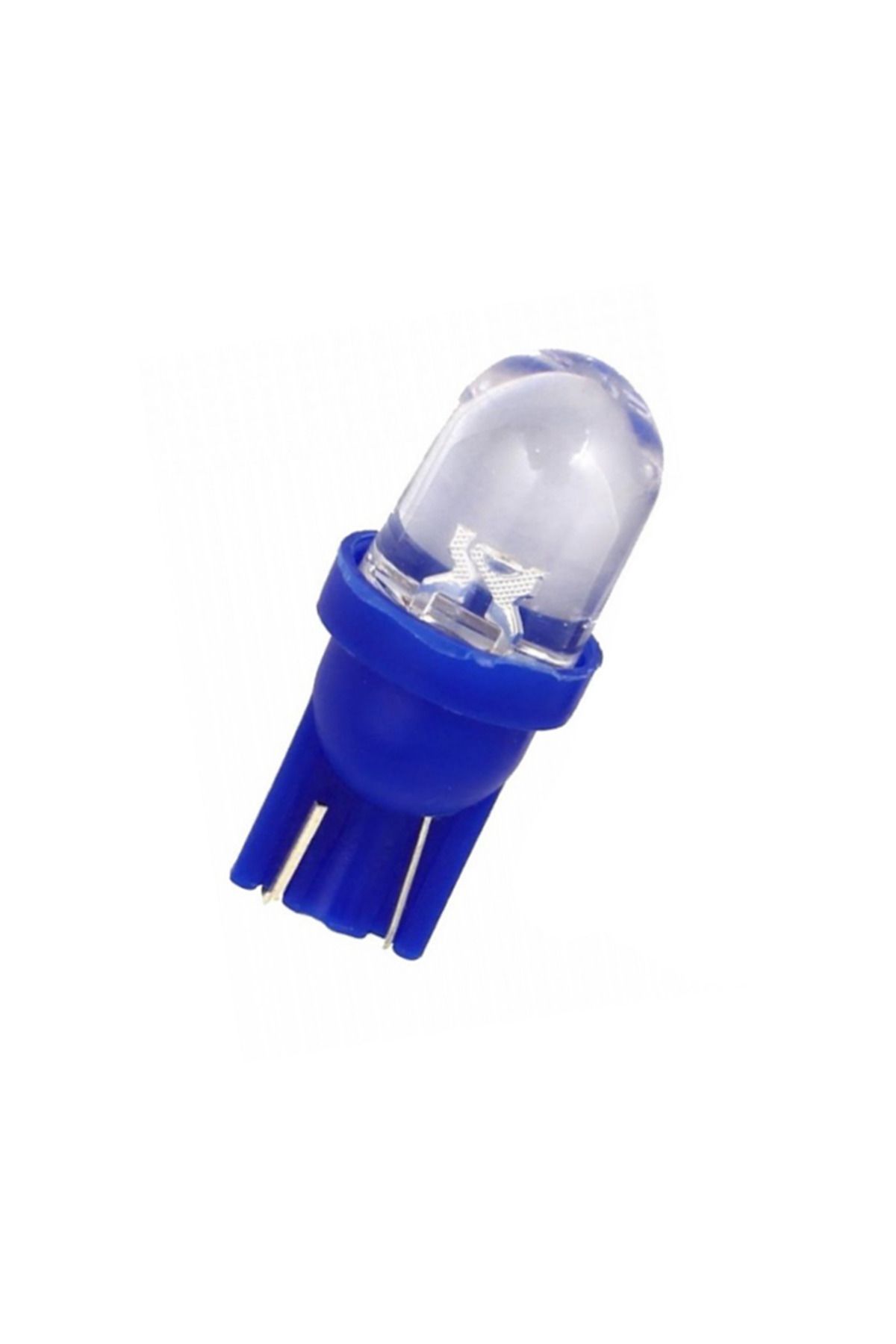 Moto Eczane Park Ampulü Dipsiz Led T10 12V 5W Mavi