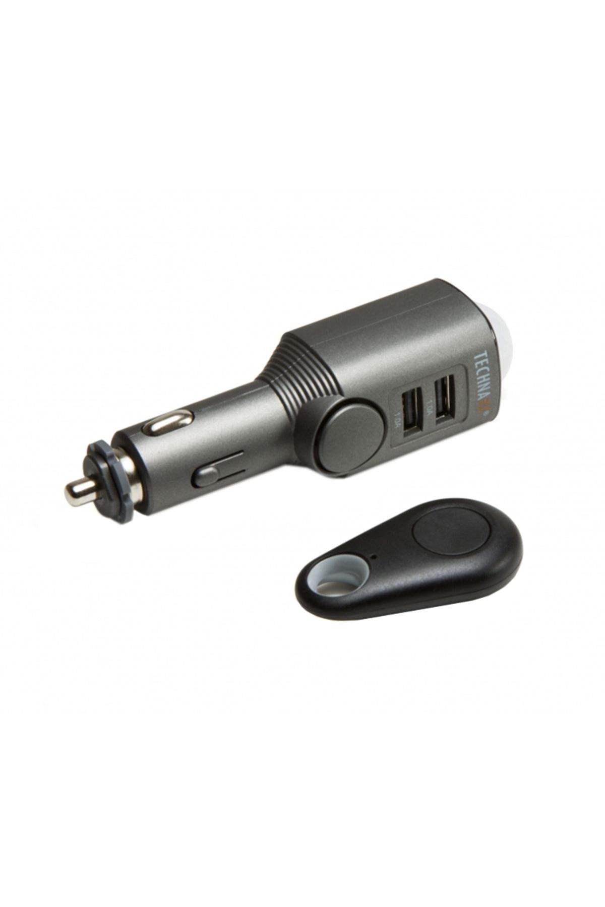 Technaxx-Car charger and alarm with motion sensor TECHNAXX TX-100, 110dB, 450mAh, black 1