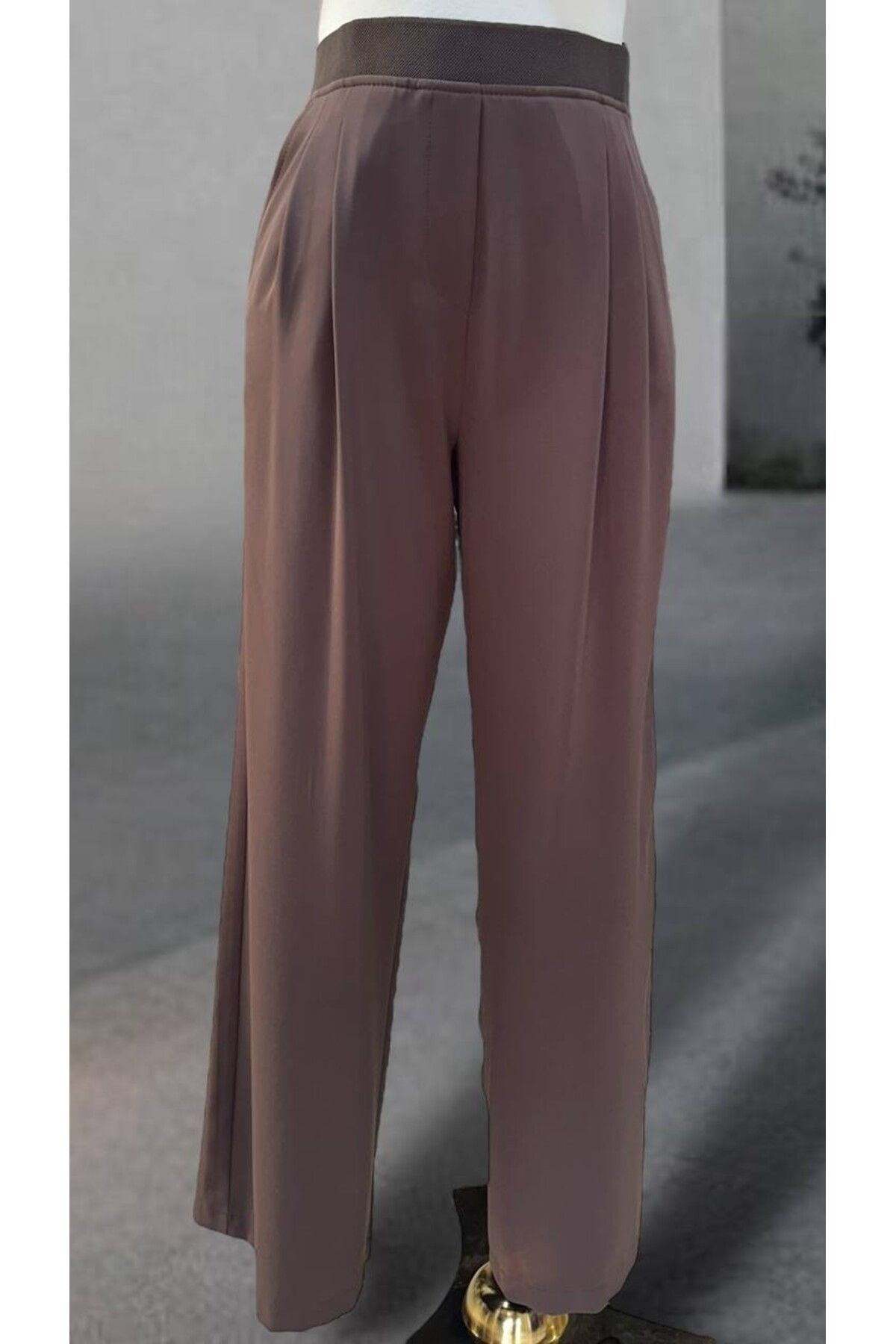 Sentez İyon Pileli Pantolon Z-5592