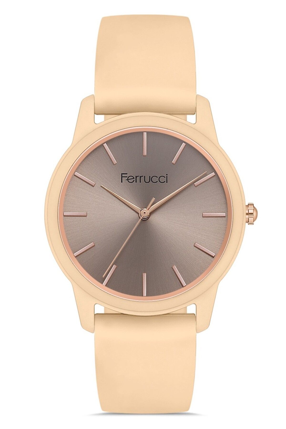 Ferrucci UNİSEX KOL SAATİ FC082403284S.07640522 Bej