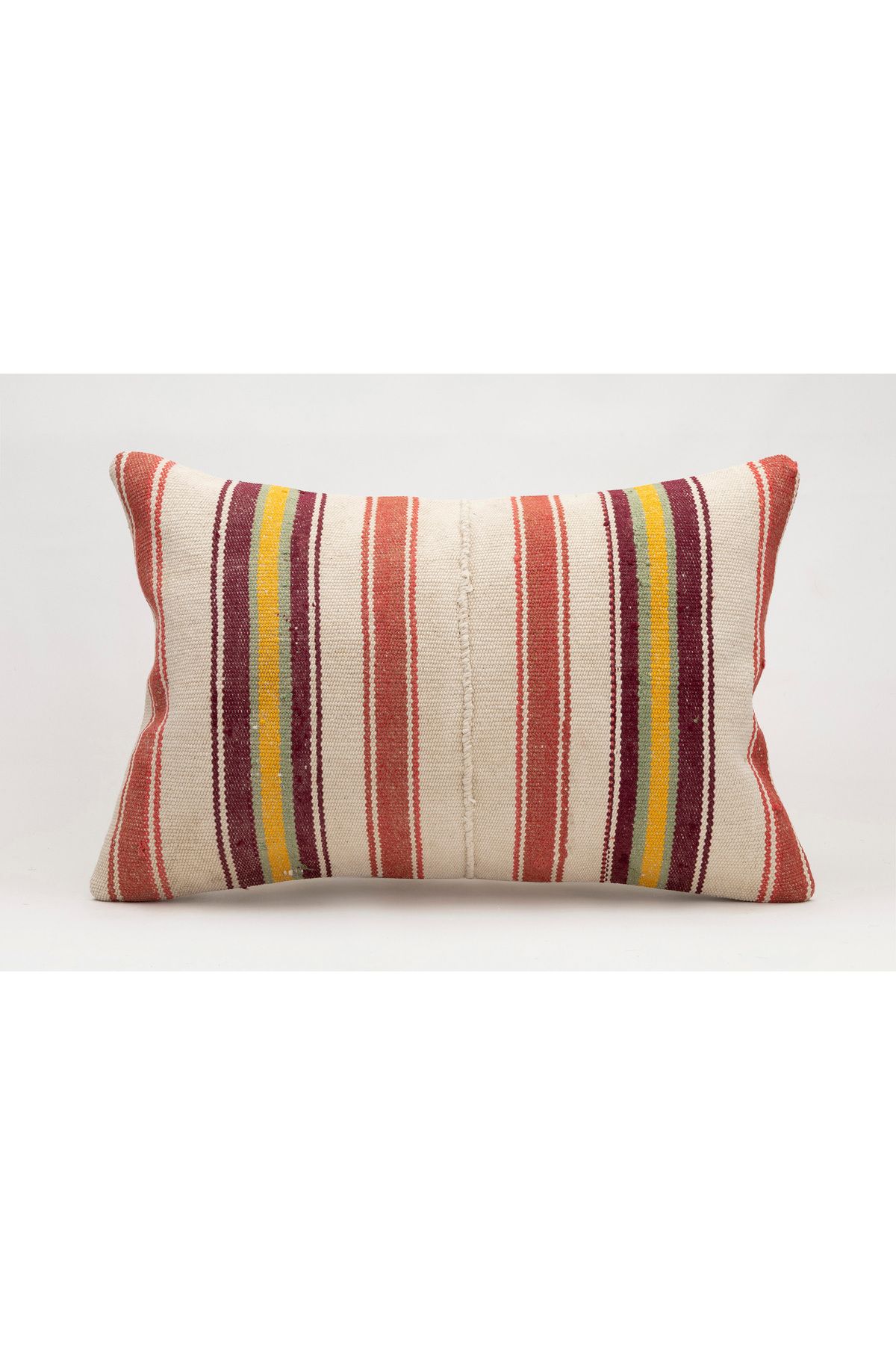 Kilim Whole Sale El Yapımı Kilim'den Yapılmış Vintage Yastık Kırlent Kılıfı, 40x60 cm
