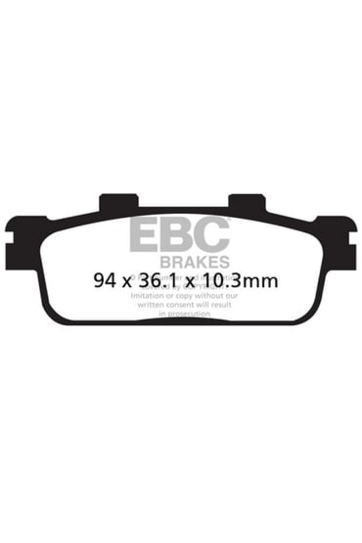 Moto Eczane Fren Balatası SFAC427 Daelim S3 Advance 250