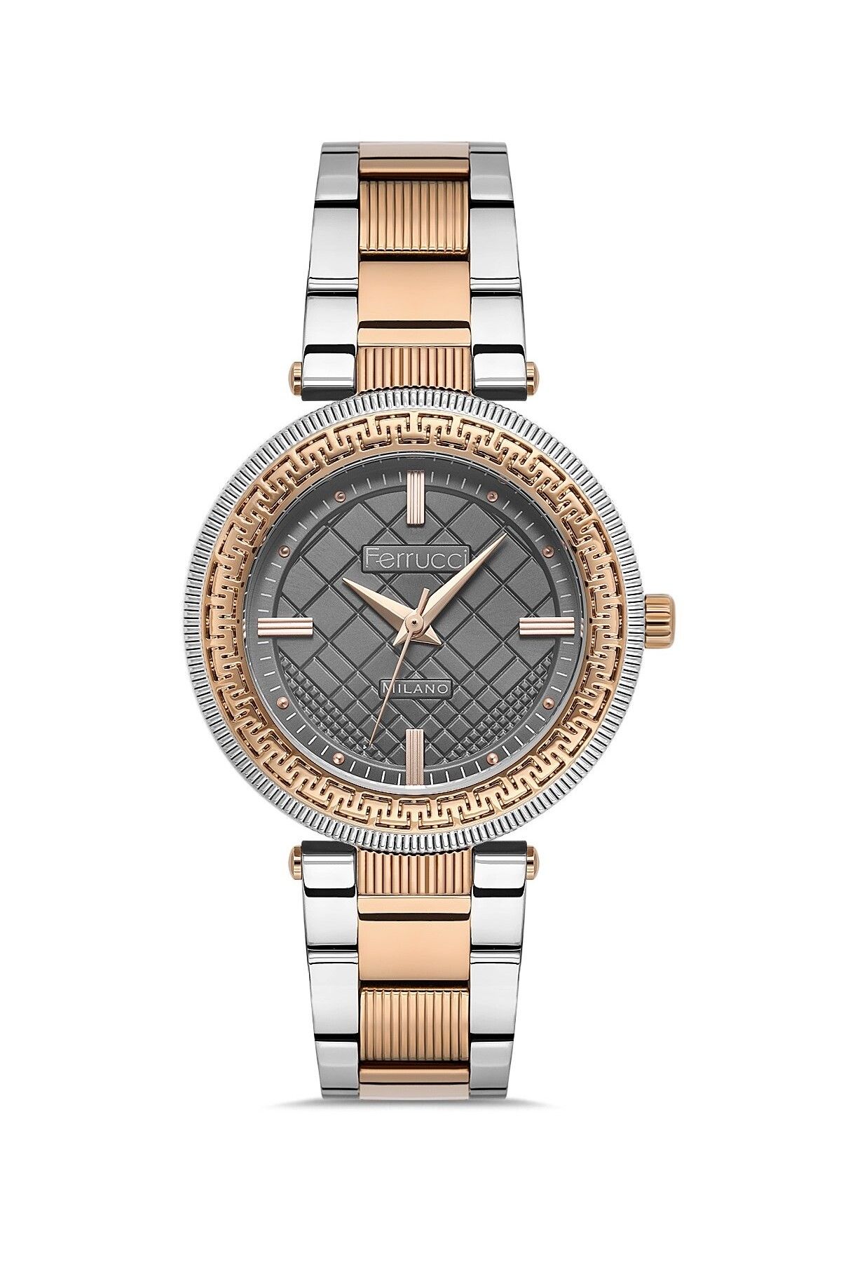 Ferrucci KADIN KOL SAATİ FC022503546M.04640013 GÜMÜŞ-ROSE