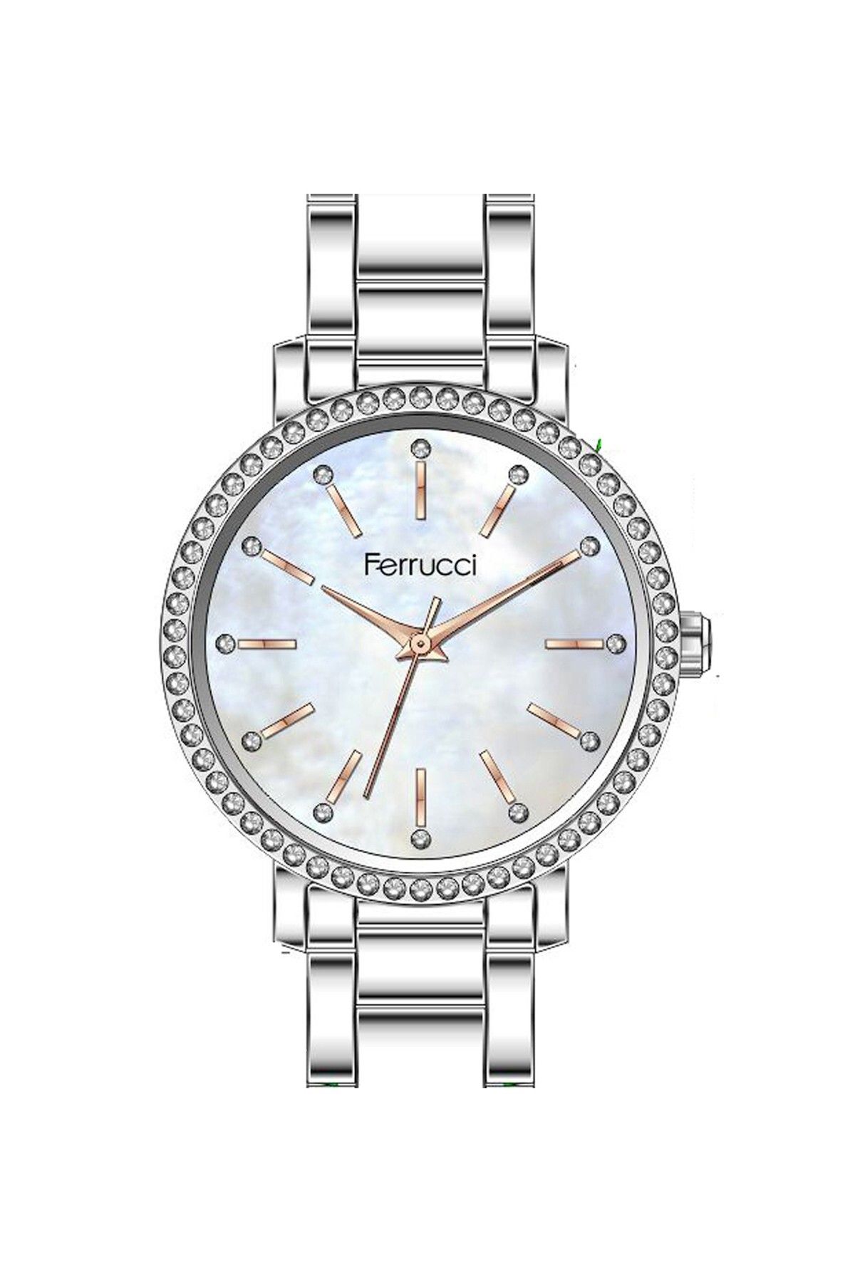 Ferrucci KADIN KOL SAATİ FC072403359M.16400092 Gümüş