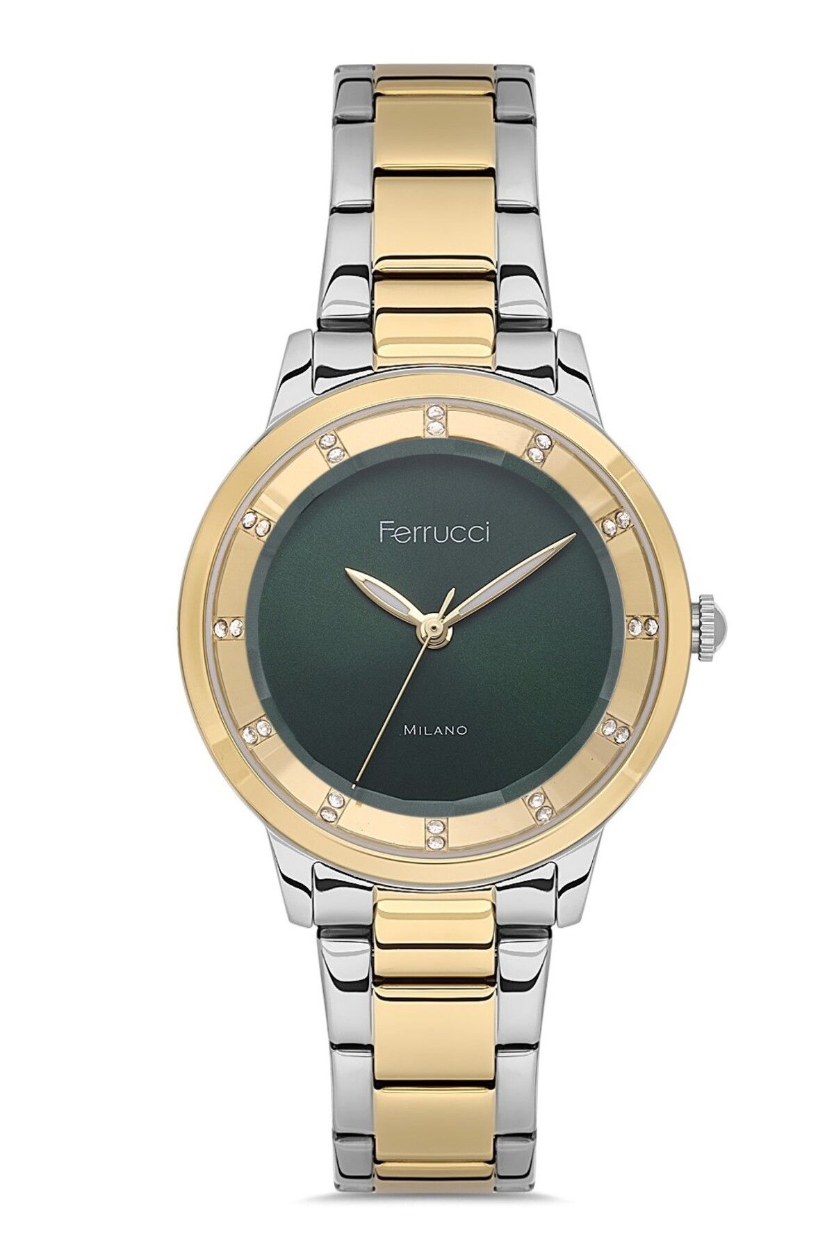 Ferrucci KADIN KOL SAATİ FC042503456M.06640003 GÜMÜŞ-GOLD
