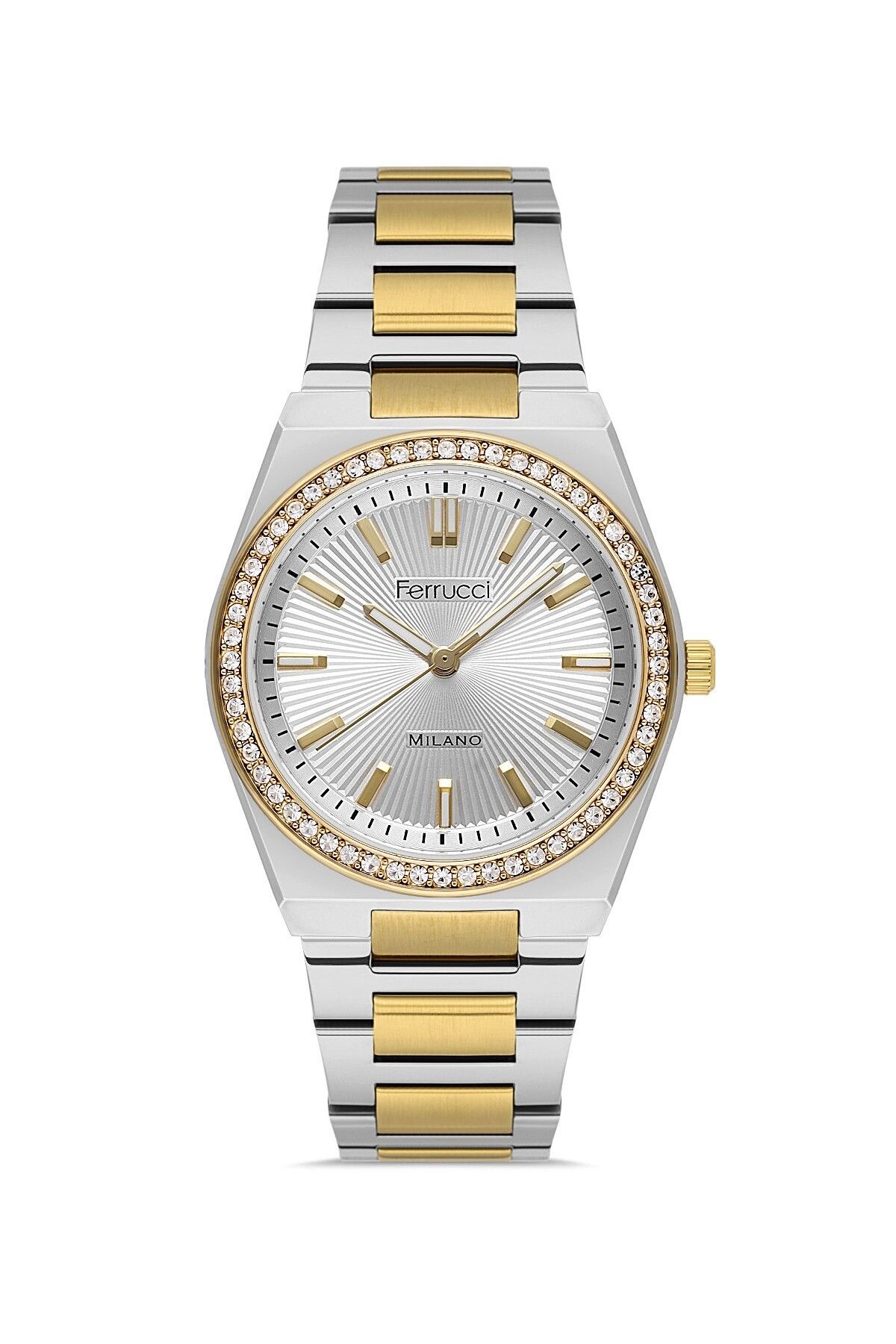 Ferrucci KADIN KOL SAATİ FC022503544M.02640023 GÜMÜŞ-GOLD