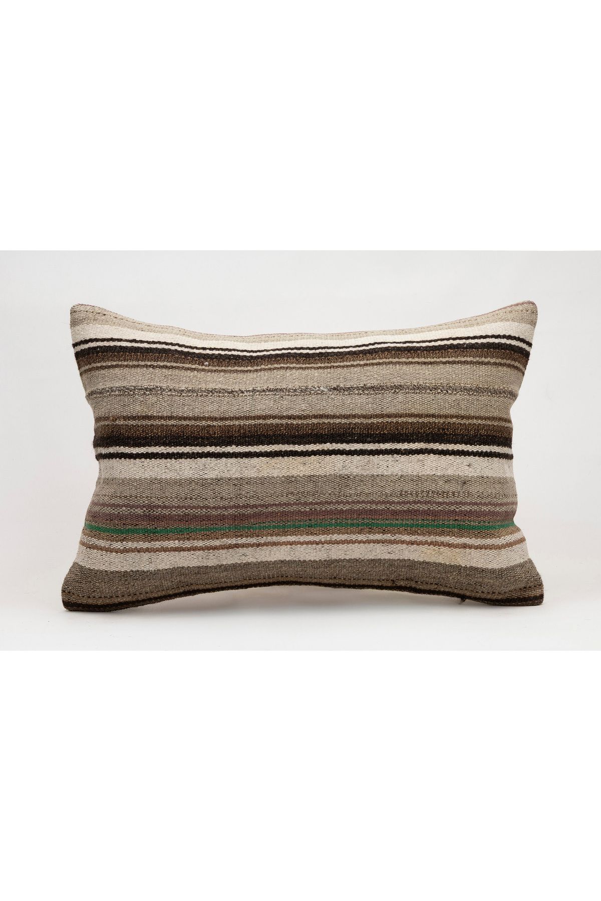 Kilim Whole Sale El Yapımı Kilim'den Yapılmış Vintage Yastık Kırlent Kılıfı, 40x60 cm