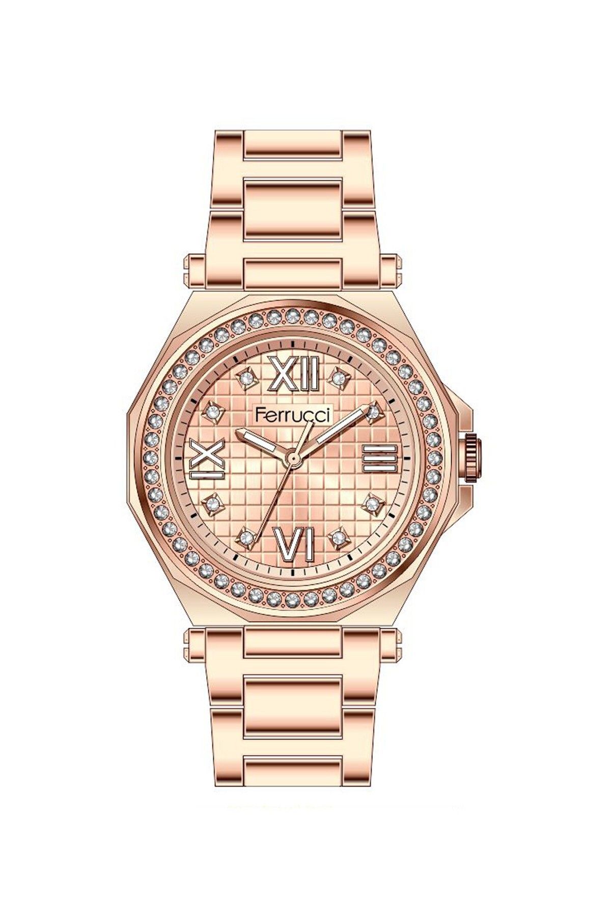 Ferrucci KADIN KOL SAATİ FC072403363M.4640003 Rose