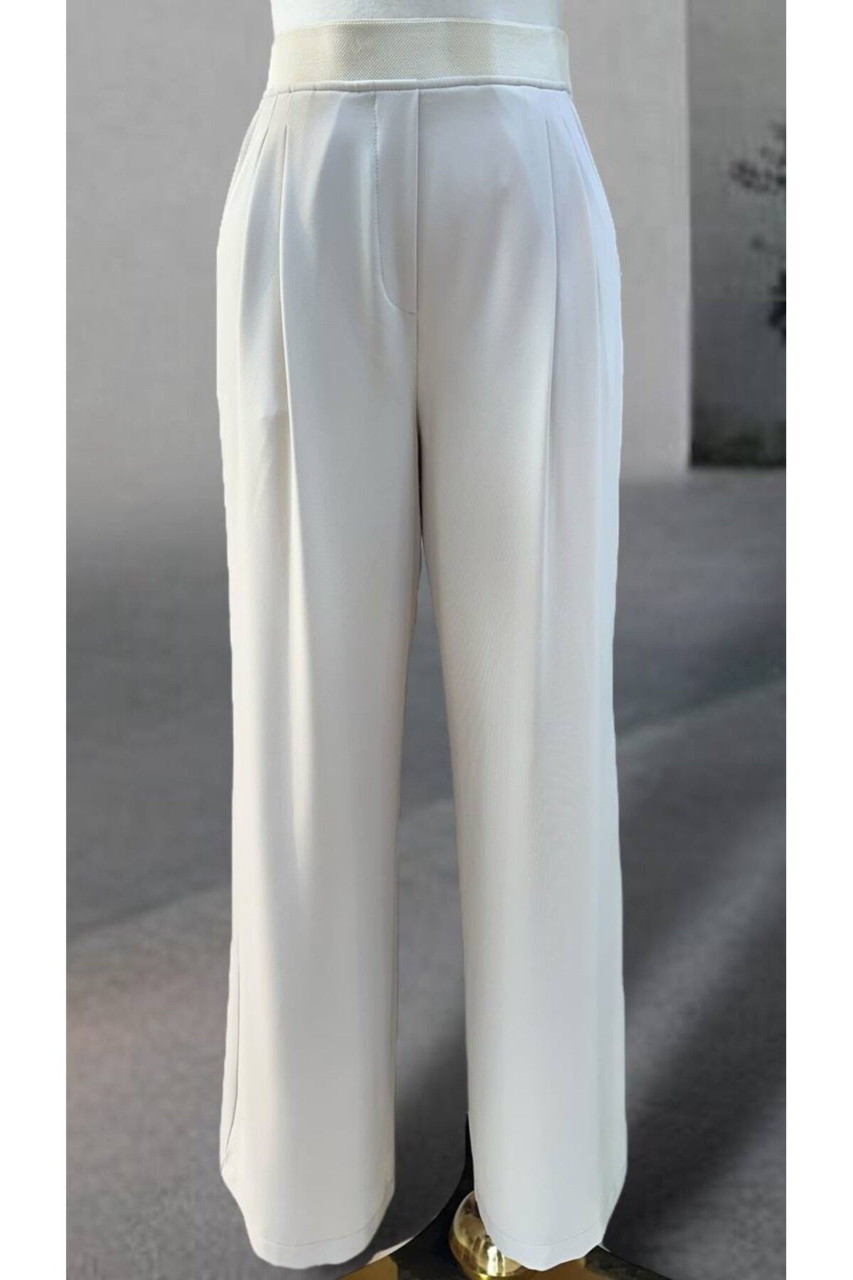 Sentez İyon Pileli Pantolon Z-5592
