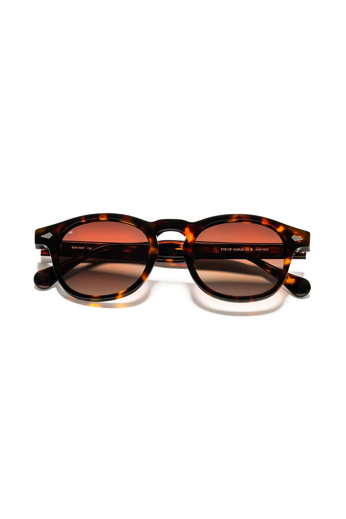 EYE OF HORUS EOH4007 C2 Leopar Asetat Unisex Güneş Gözlüğü