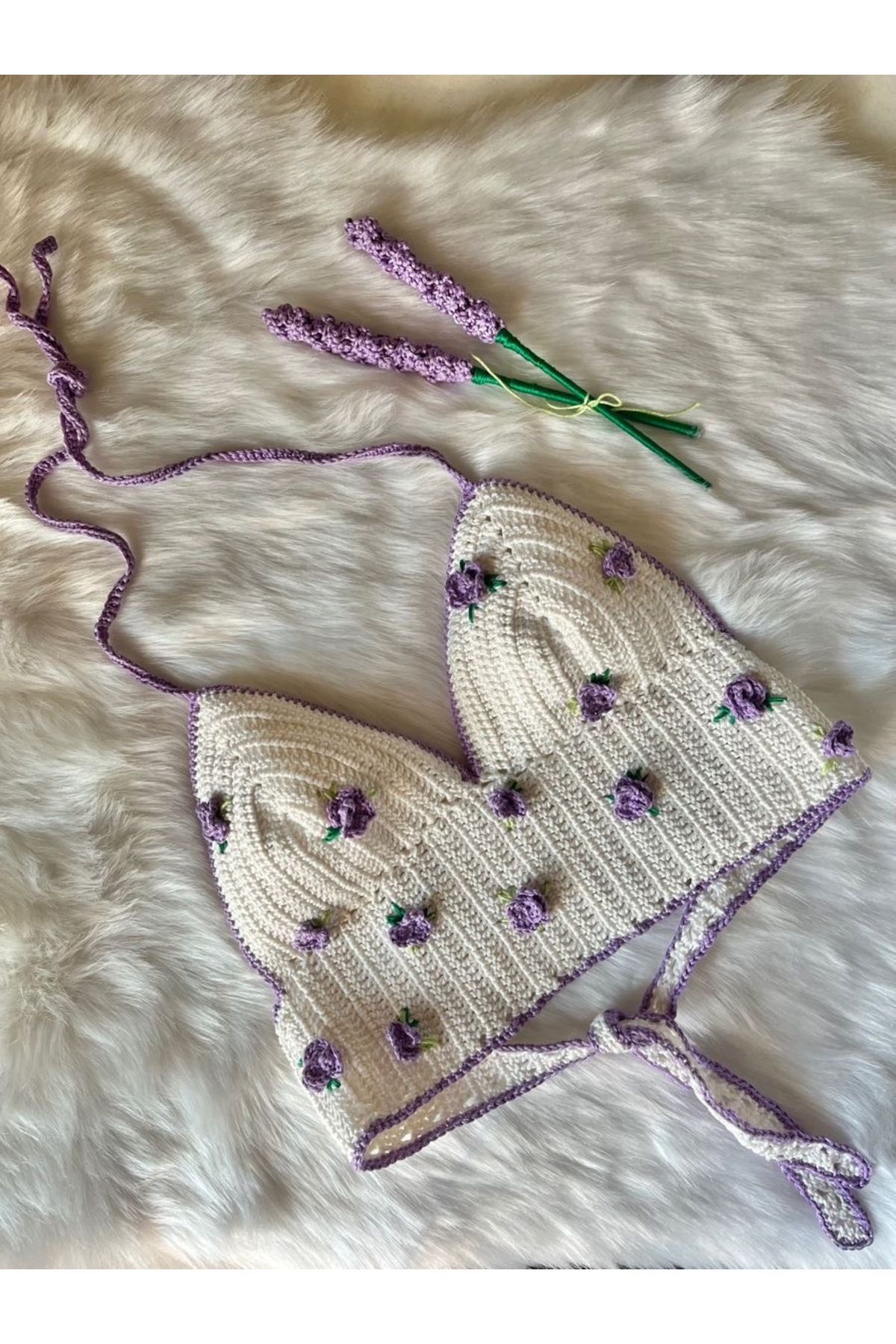 ZAHandmade Yazlık el örgüsü büstiyer