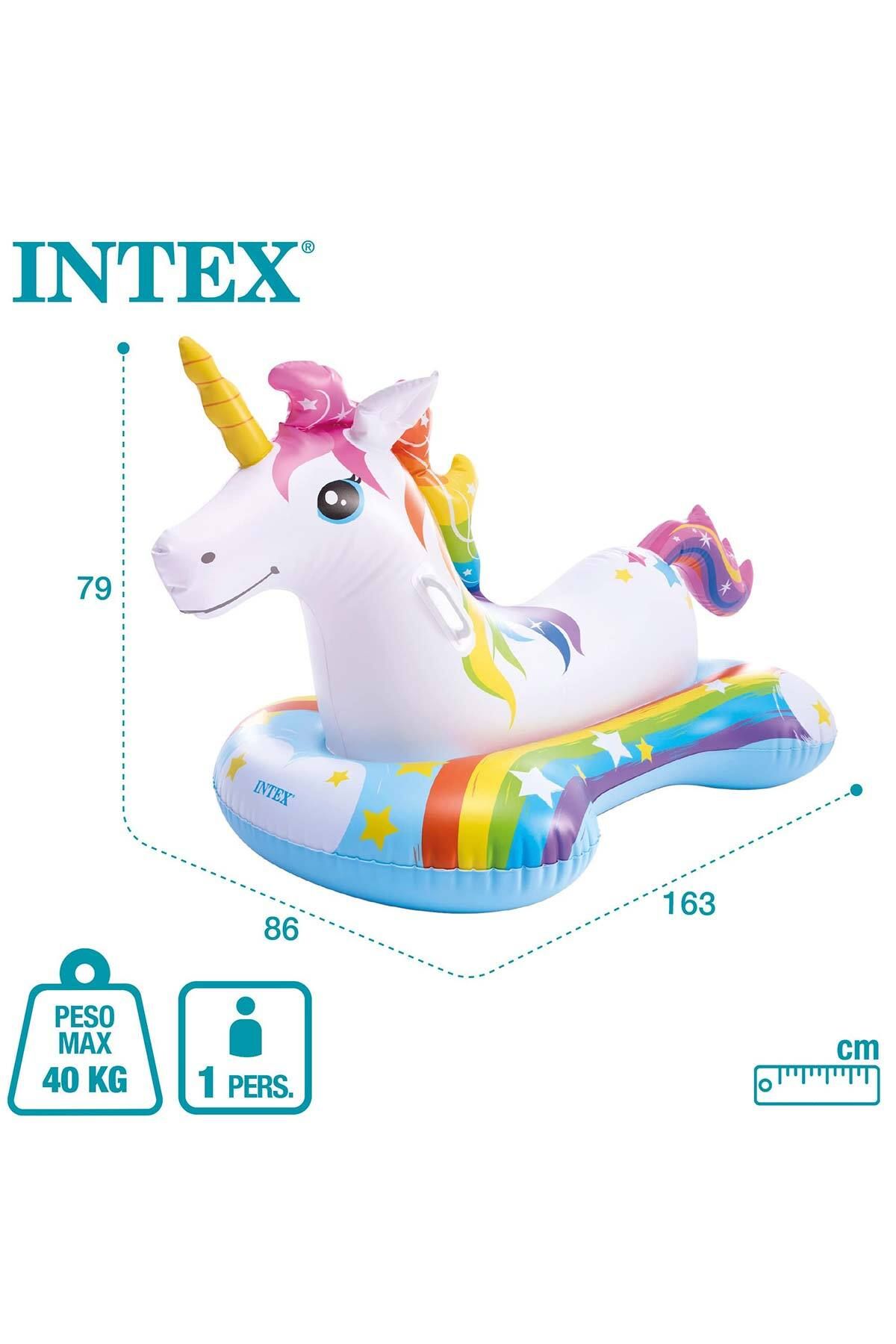 Intex İntex Sihirli Unicorn Binici 163x86 cm