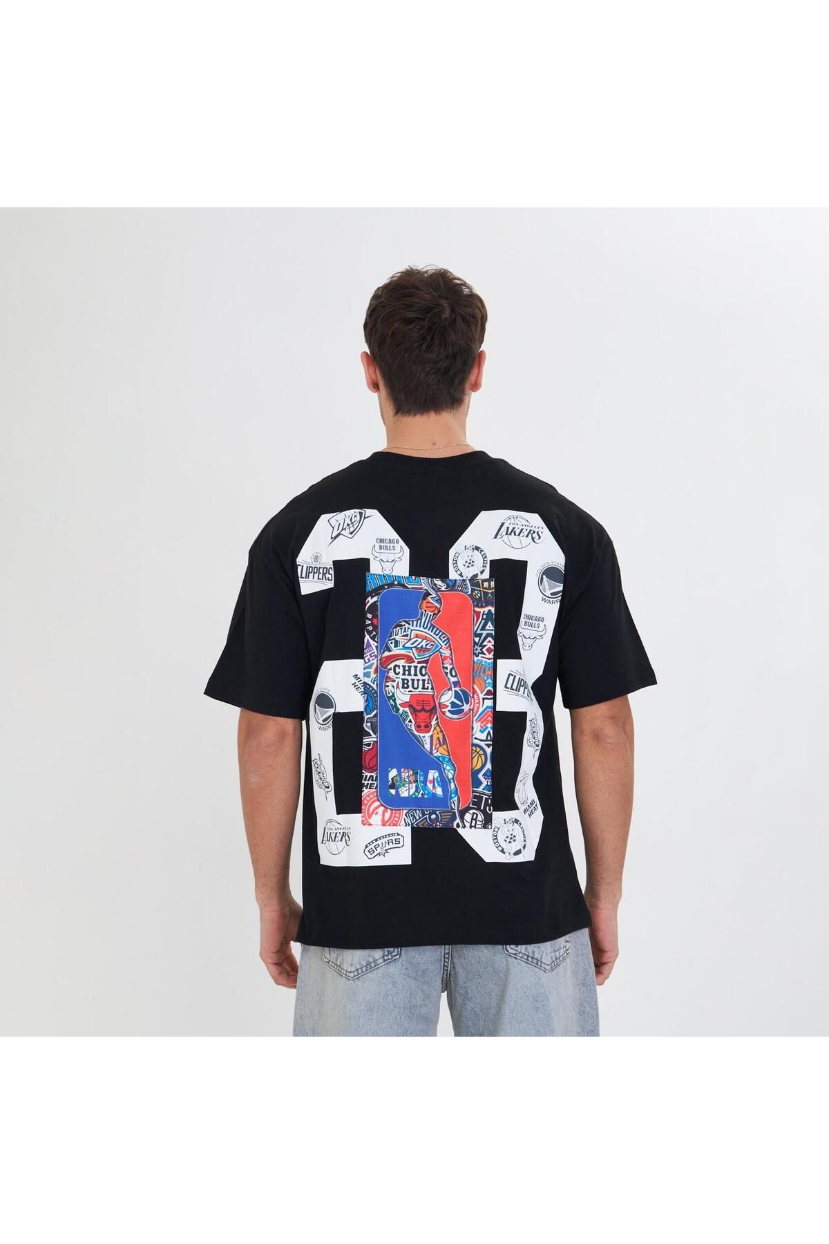 boliwear Oversize Unisex NBA Chicago Bulls T- Shirt