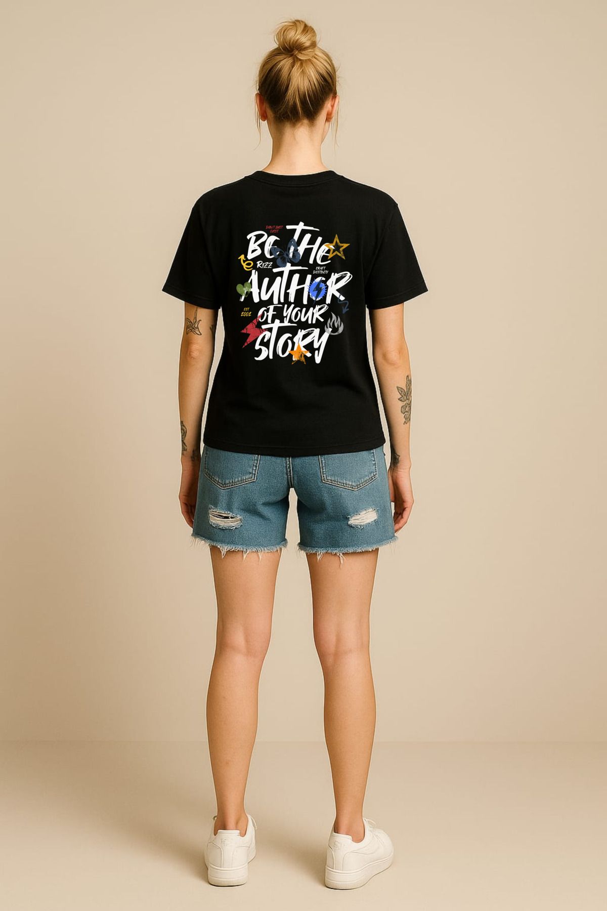 MAYK STREETWEAR OVERSIZE TSHIRT - UNISEX YOUR STORY BASKILI TSHIRT