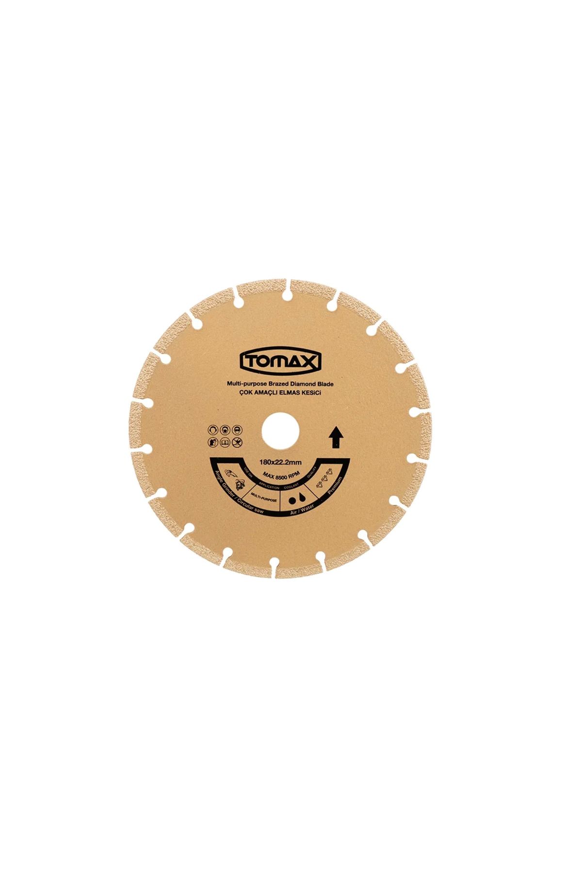 ÇERÇİCİ Çok Amaçlı Elmas Kesici Disk - 180x22