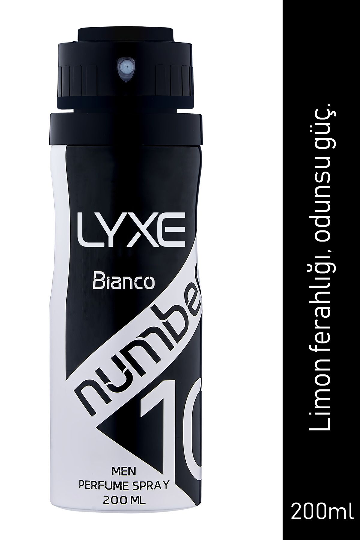 LYXE Number 10 Bianco - Erkek Parfüm Sprey, 200 ml