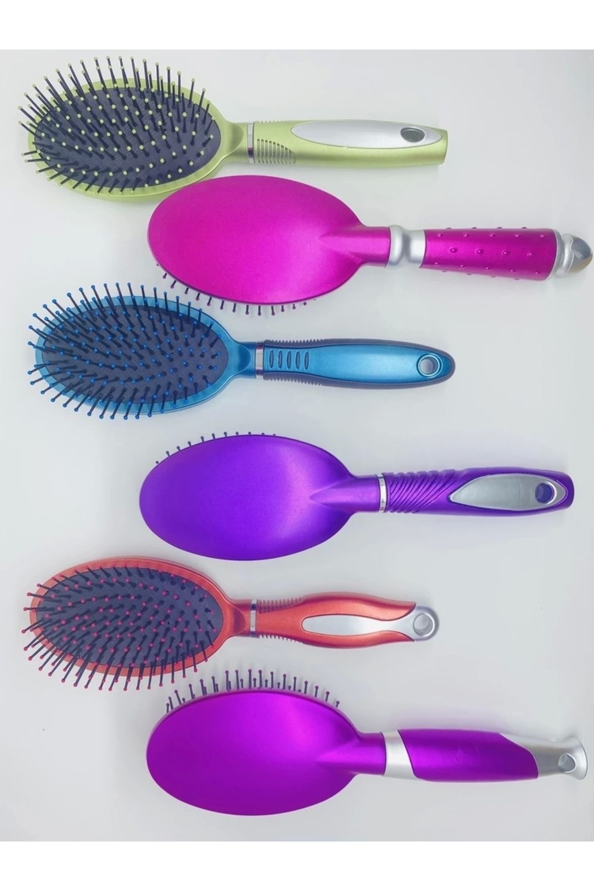 ShopNova Haowei Oval Renkli Saç Fırçası Tarak