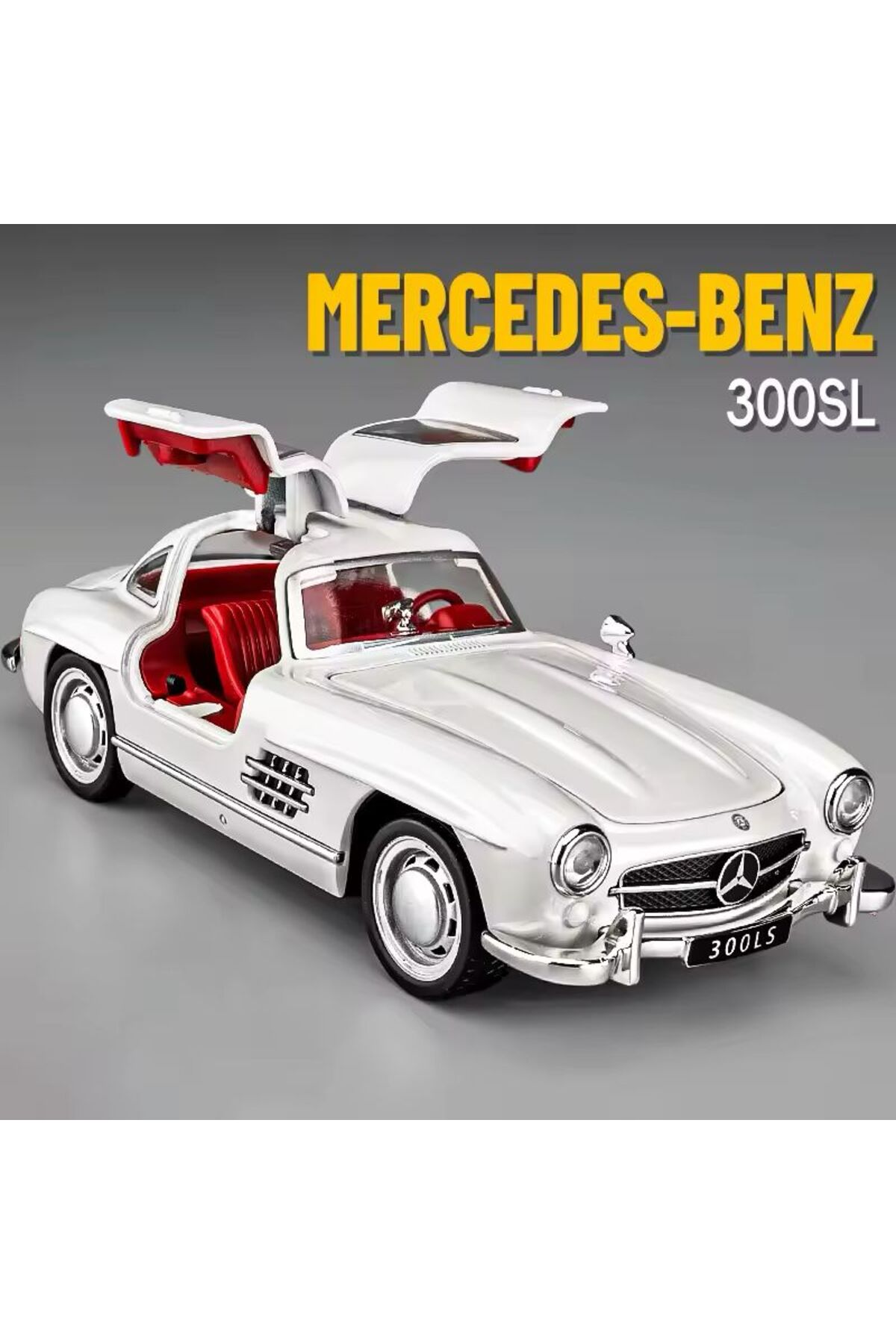 Genel Markalar Mercedes Benz 300SL Model Diecast Araba