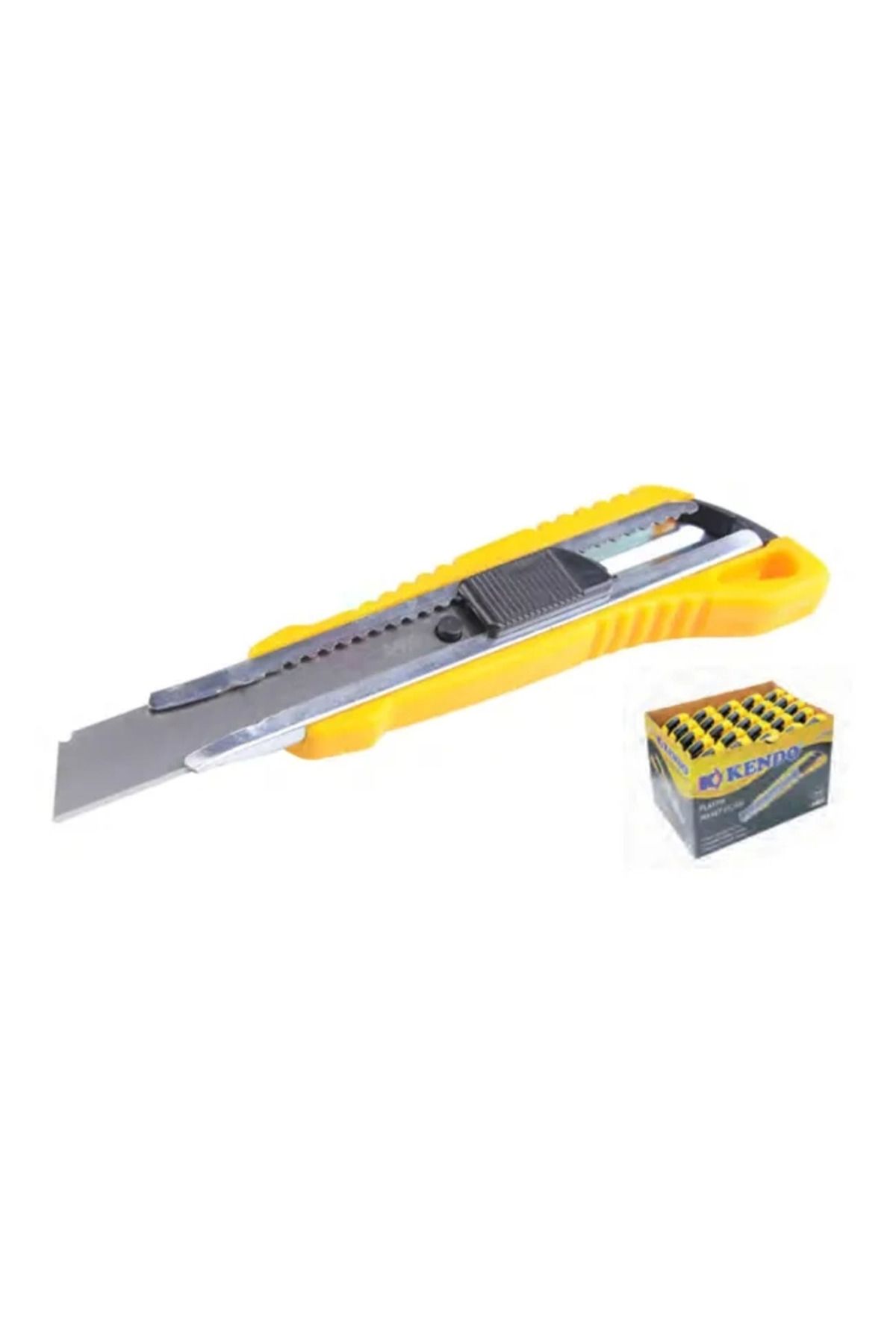 thebestnzm Plastik Maket Bıçağı - Falçata - Otomatik Kilitli