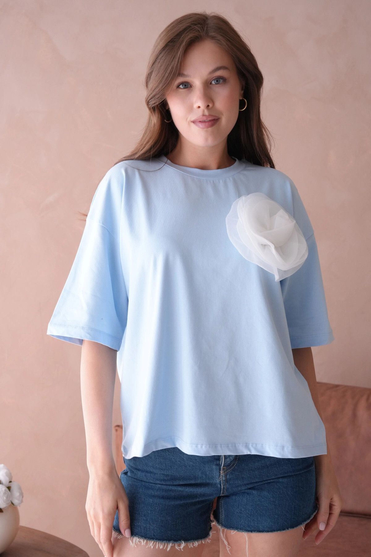 Park Karon Kısa Kol Basic T-Shirt