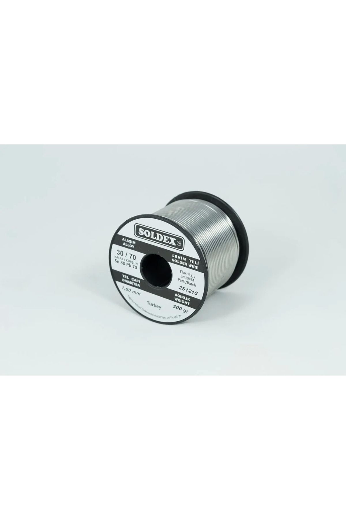 ÇERÇİCİ 30-70 Lehim Teli 500 Gr 1,6 Mm