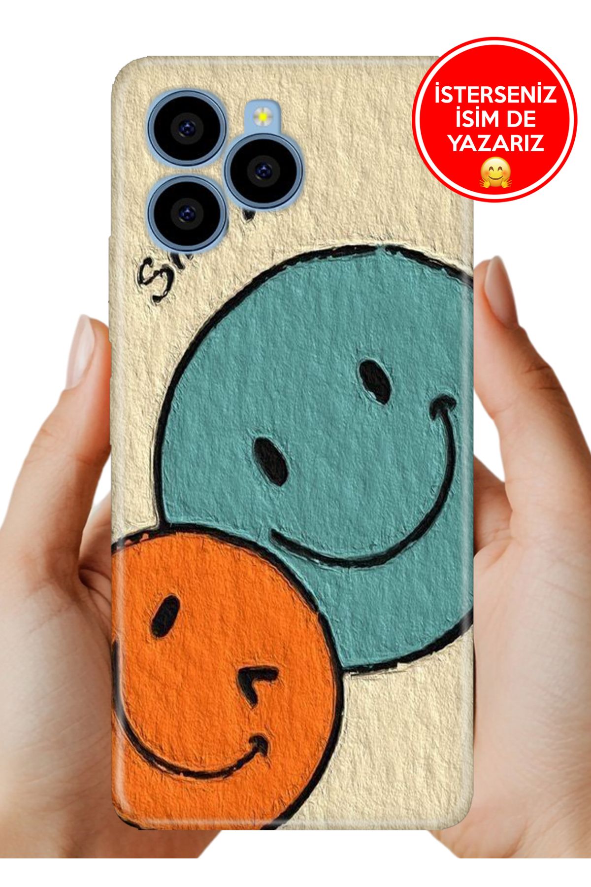 omix X6 Uyumlu Kılıf Tam Rubber Esnek Silikon Full Koruma Smile 06744