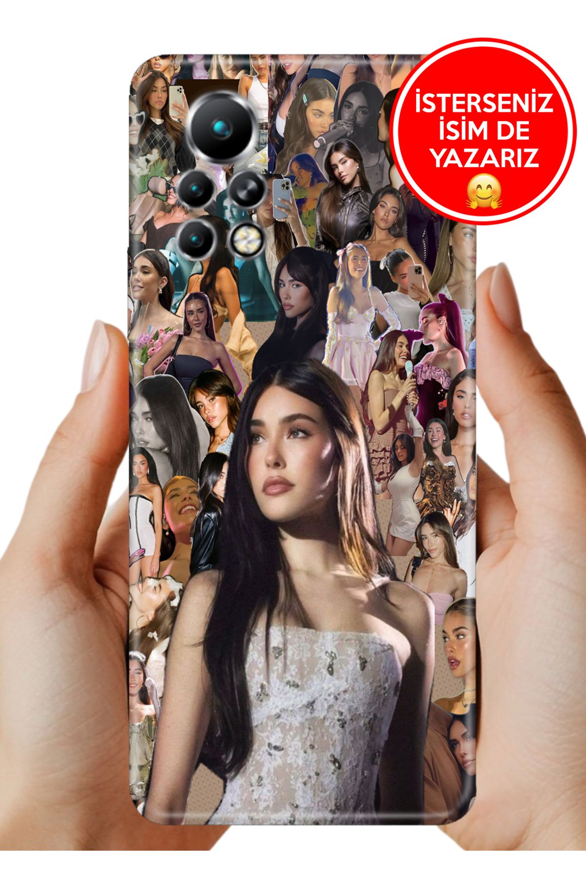 Cekuonline İnfinix Note 11 Pro X697 Kılıf Tam Rubber Esnek Silikon Full Koruma So Madison