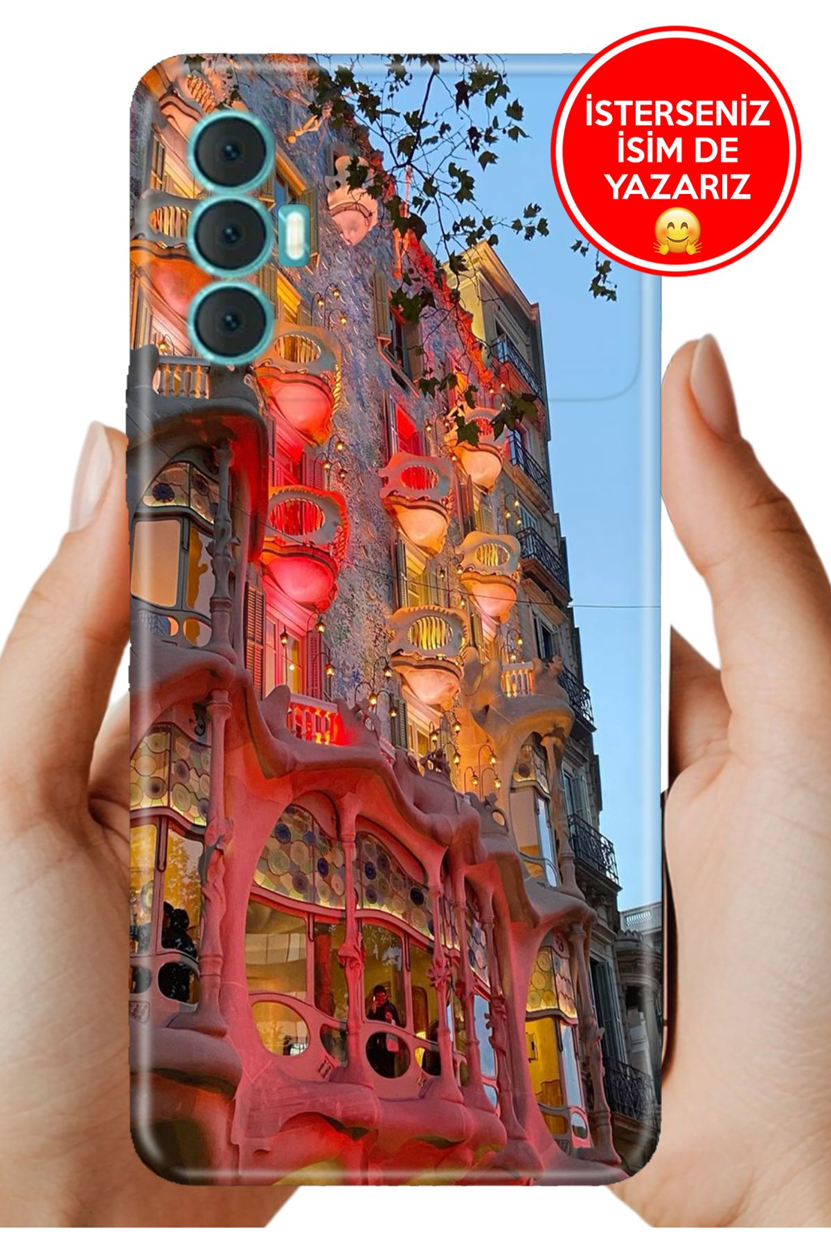 TECNO Spark 8 Pro Kılıf Gaudi-Eser