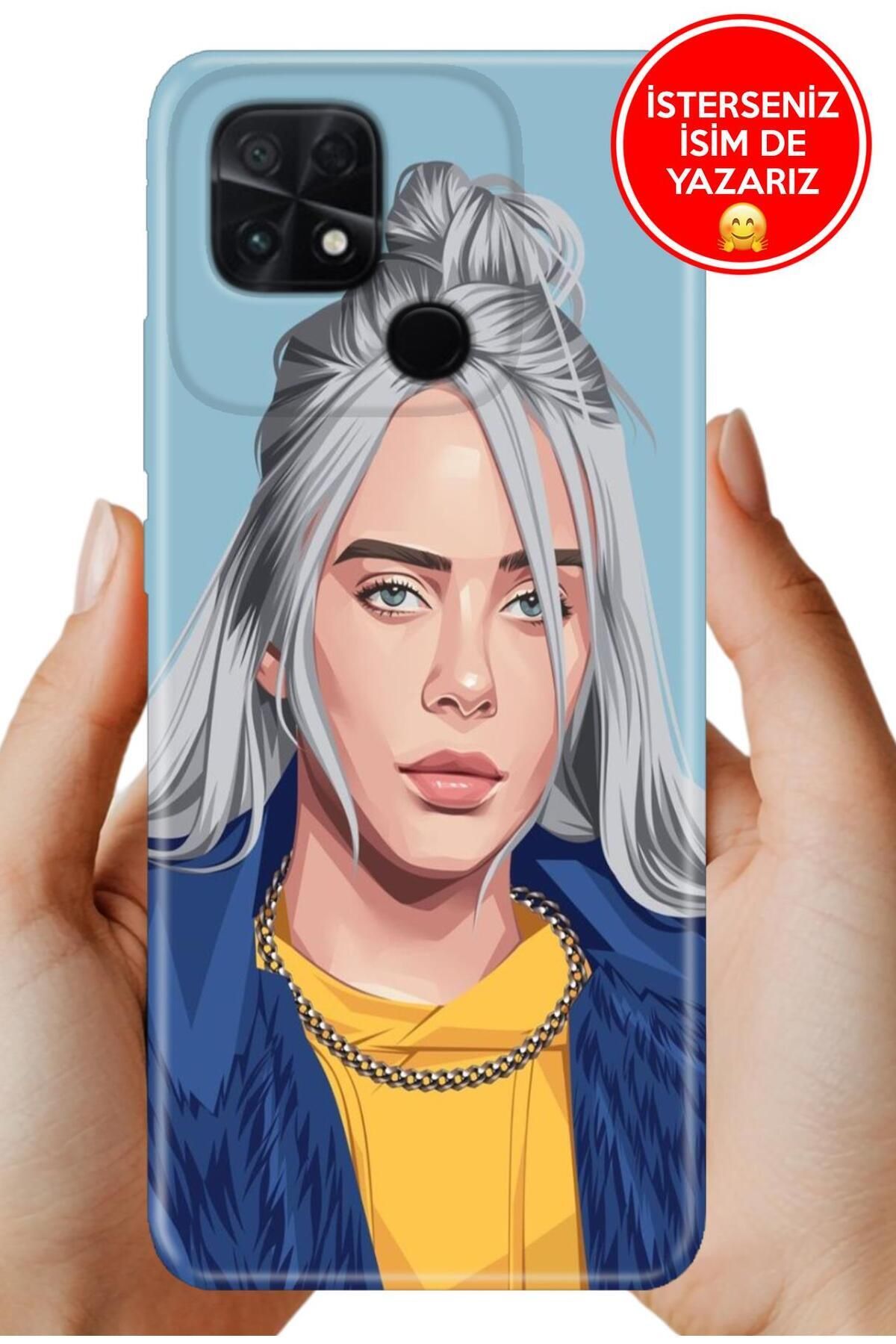 POCO C40 / Xiaomi Poco-C40 Kılıf Cekuform Desenli Esnek Kapak Billie